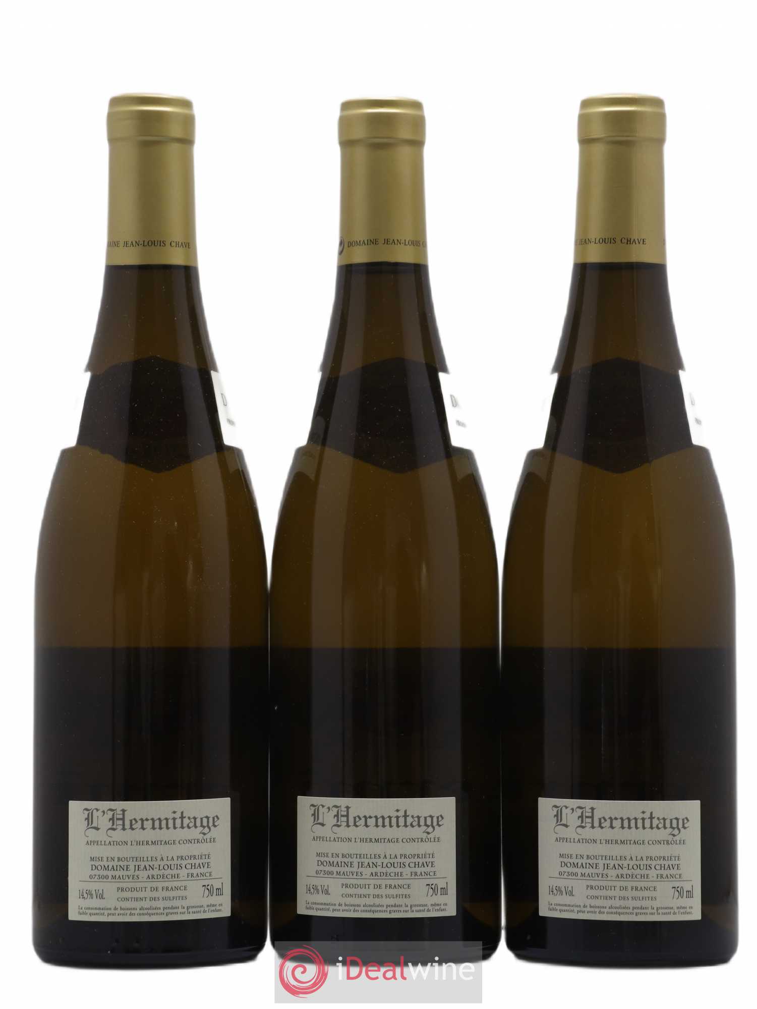 Hermitage Jean-Louis Chave 2014 - Lot de 3 bouteilles - 1