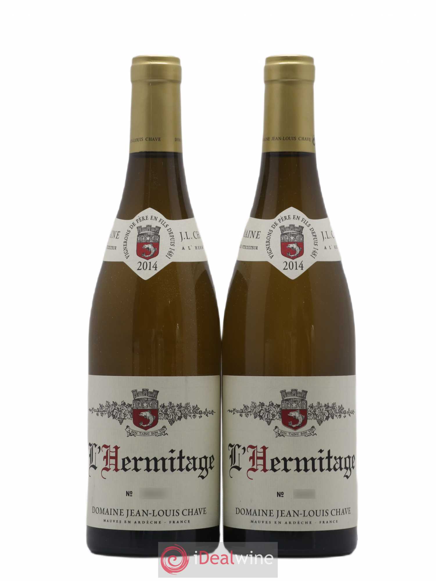 Hermitage Jean-Louis Chave 2014 - Lot de 2 bouteilles - 0