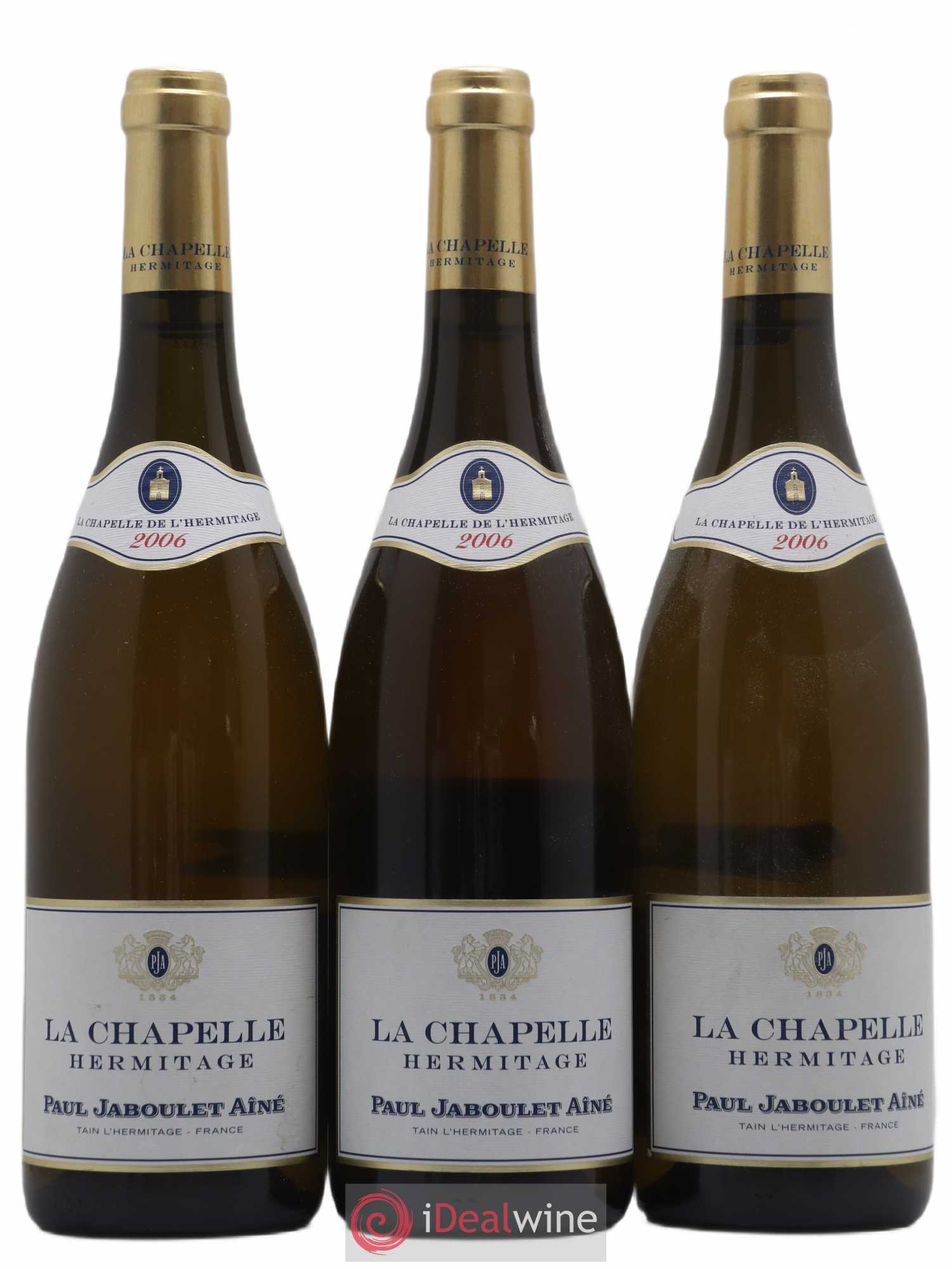 Hermitage La Chapelle Paul Jaboulet Ainé 2006 - Lot de 3 bouteilles - 0