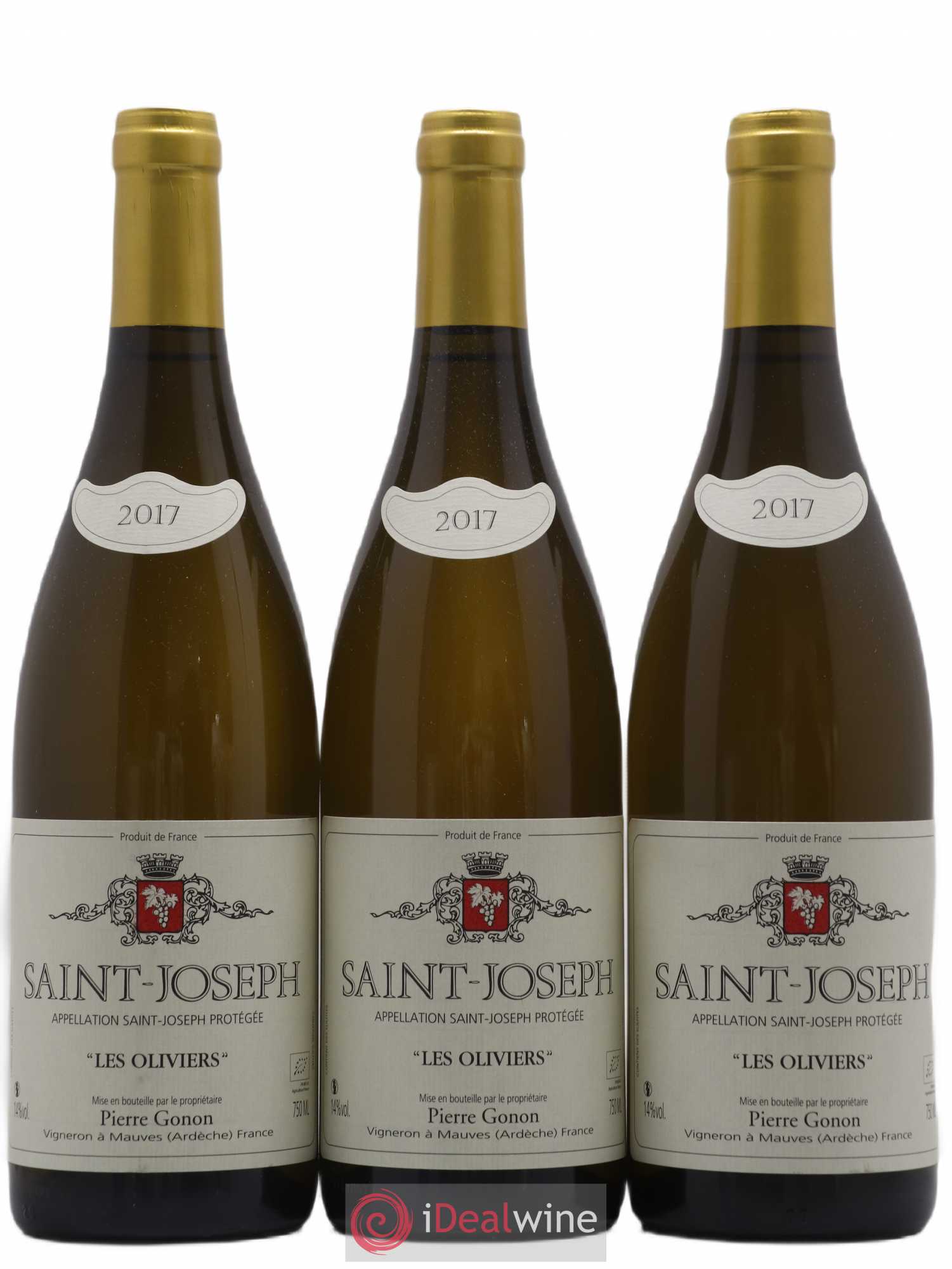 Saint-Joseph Les Oliviers Gonon (Domaine) 2017 - Lot de 3 bouteilles - 0