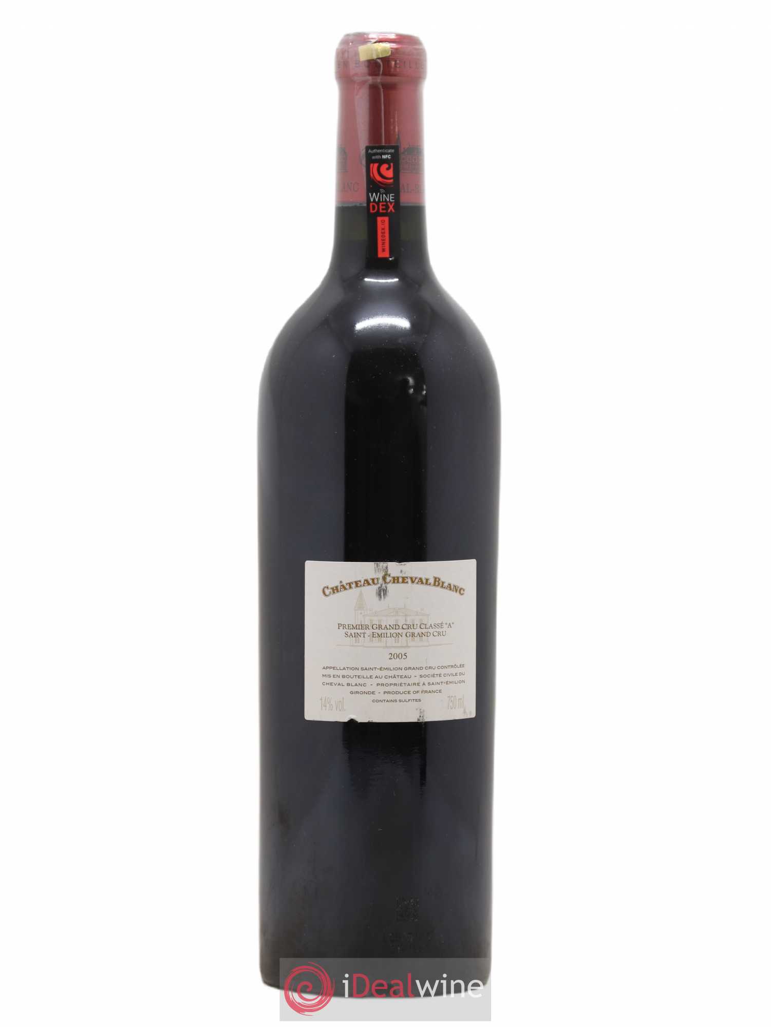 Château Cheval Blanc 1er Grand Cru Classé A 2005 - Lot de 1 bouteille - 1