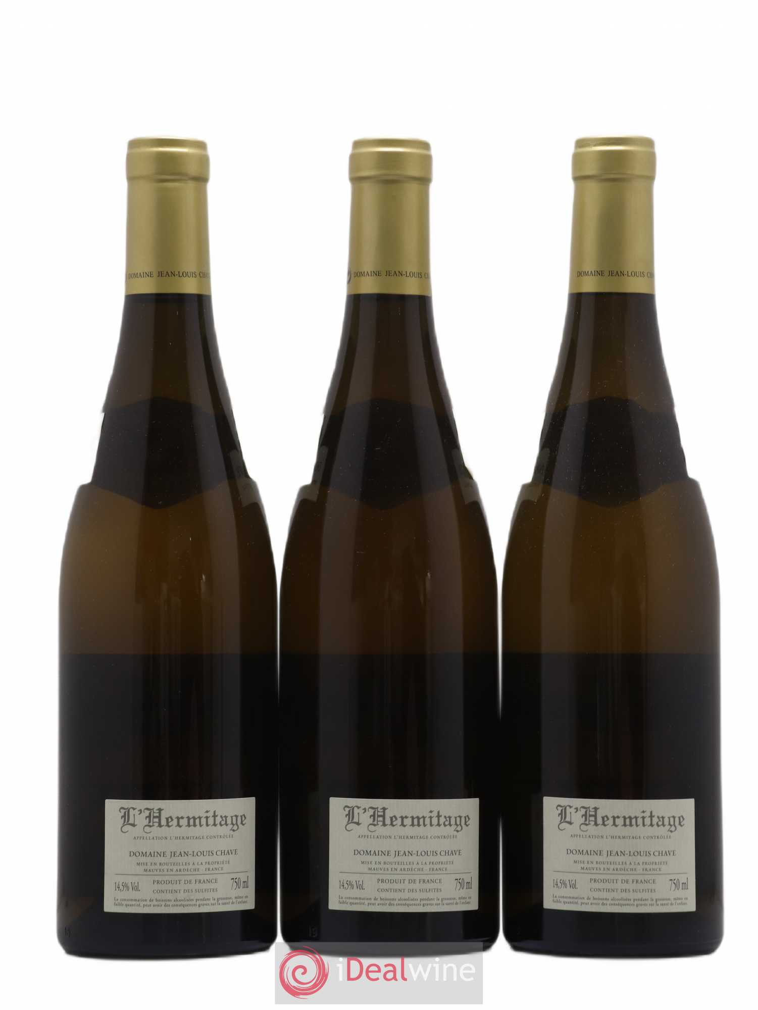Hermitage Jean-Louis Chave 2010 - Lot de 3 bouteilles - 1