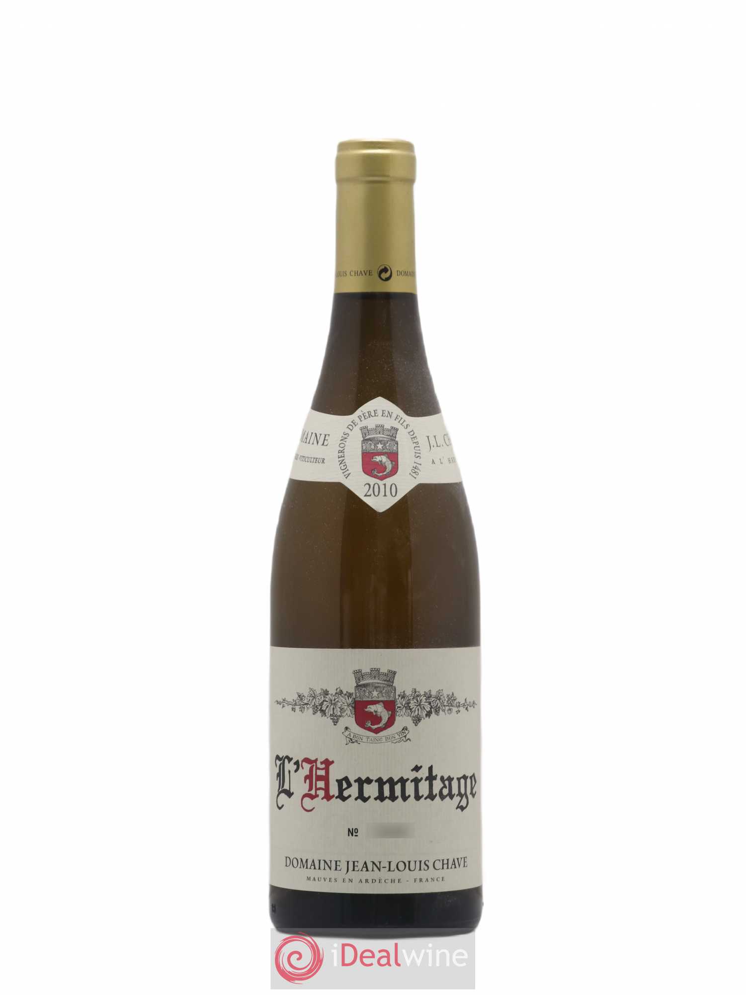 Hermitage Jean-Louis Chave 2010 - Lot de 1 bouteille - 0
