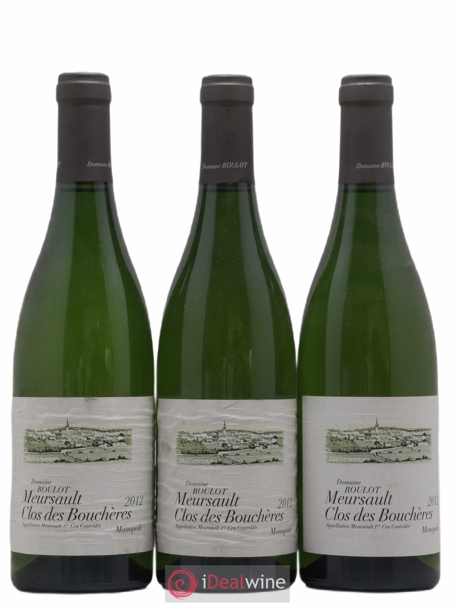 Meursault 1er Cru Clos des Bouchères Roulot (Domaine) 2012 - Lot de 3 bouteilles - 0