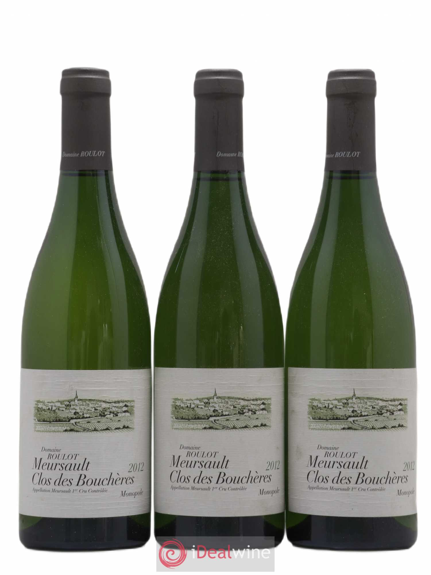 Meursault 1er Cru Clos des Bouchères Roulot (Domaine) 2012 - Lot de 3 bouteilles - 0