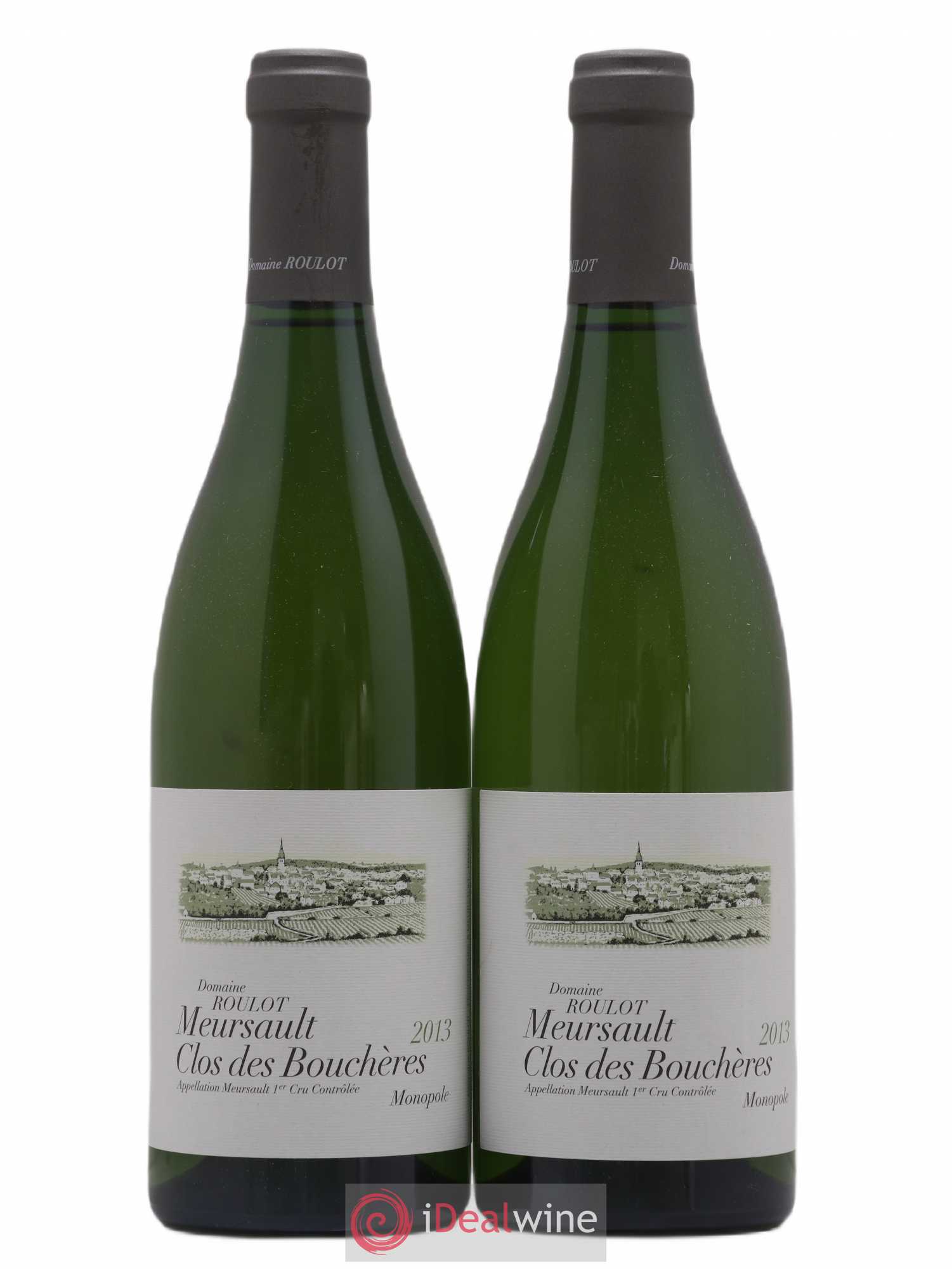 Meursault 1er Cru Clos des Bouchères Roulot (Domaine) 2013 - Lot de 2 bouteilles - 0
