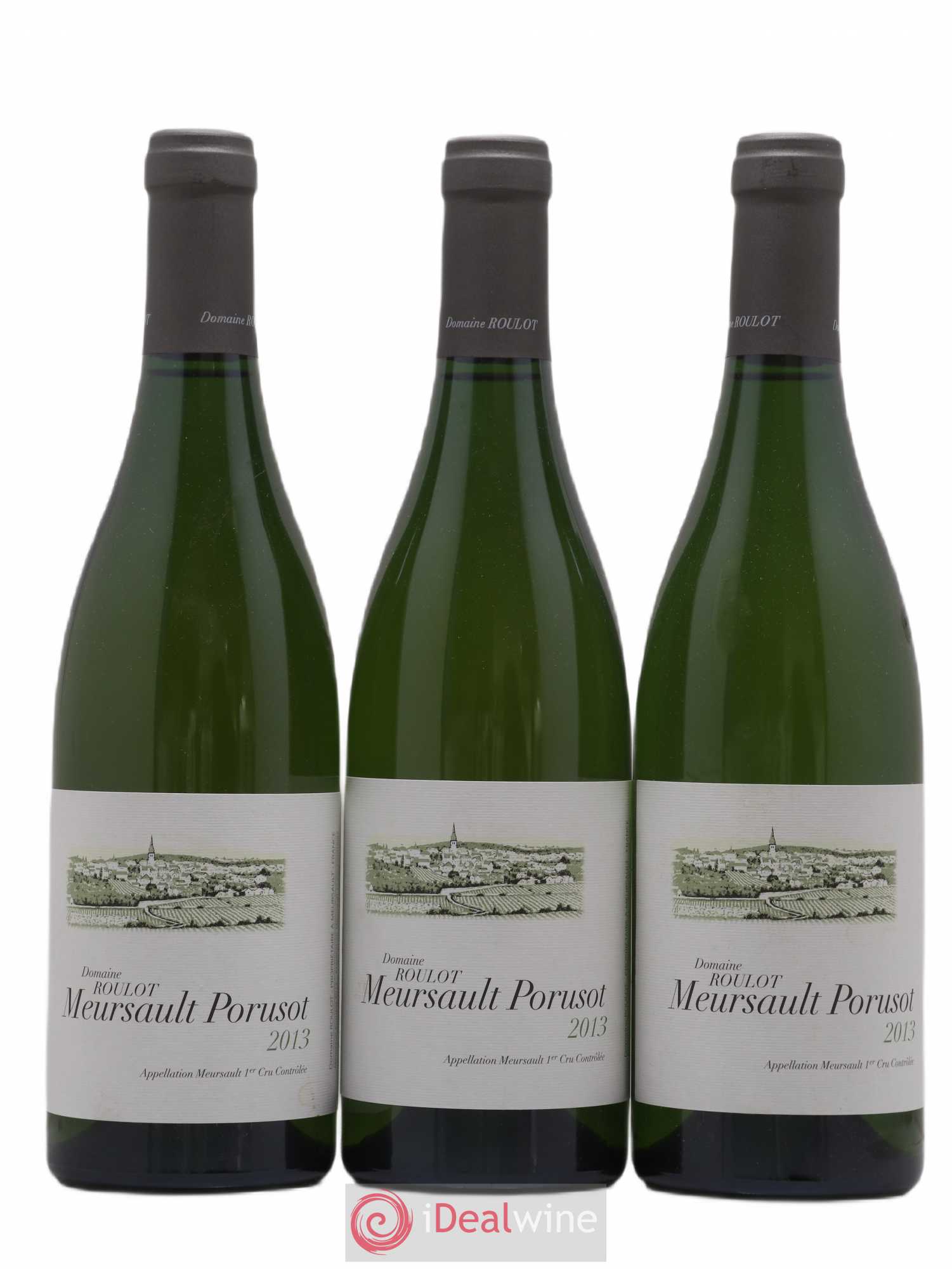 Meursault 1er Cru Le Porusot Roulot (Domaine) 2013 - Lot de 3 bouteilles - 0