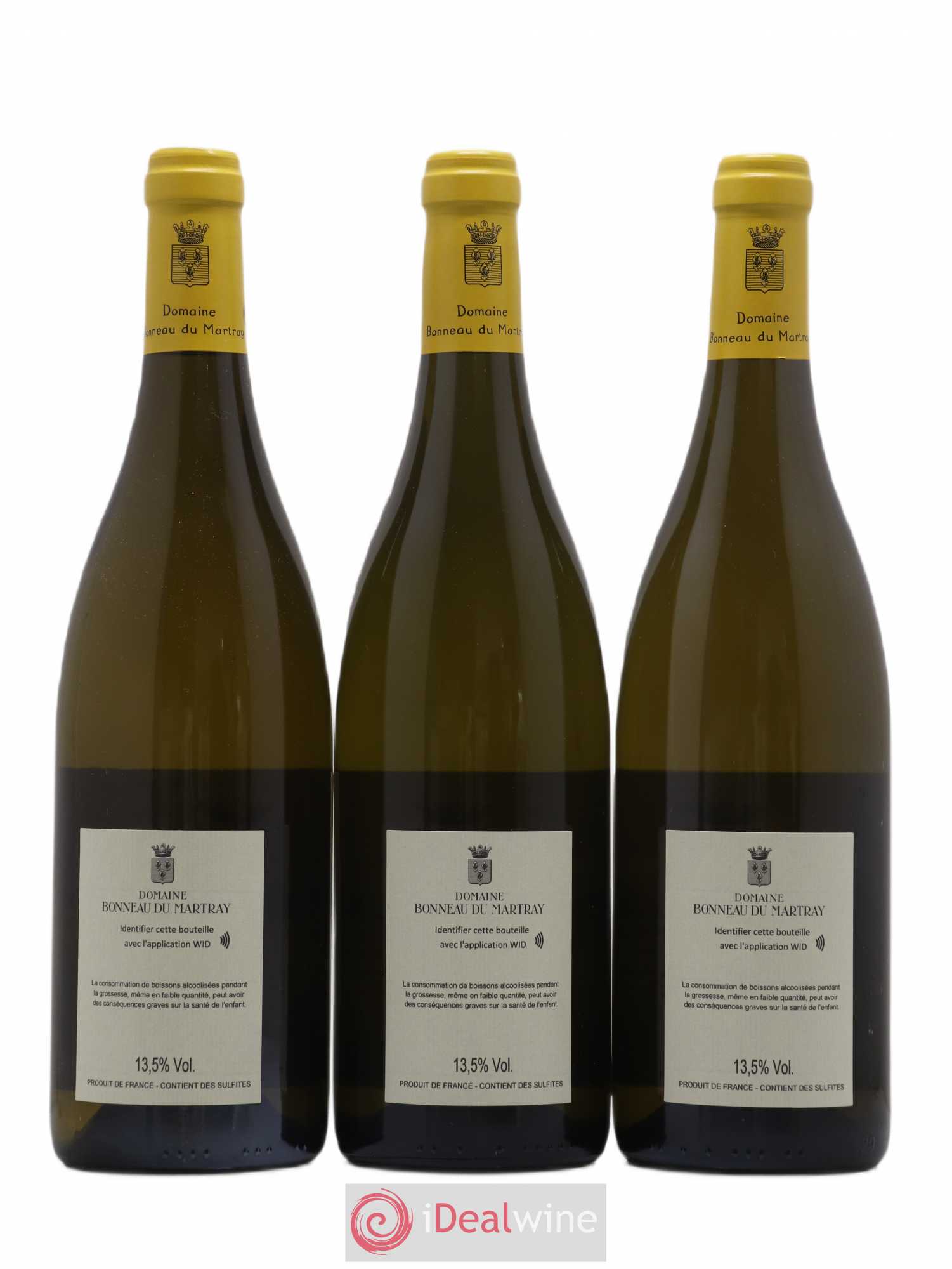 Corton-Charlemagne Grand Cru Bonneau du Martray (Domaine) 2001 - Lot de 3 bouteilles - 1