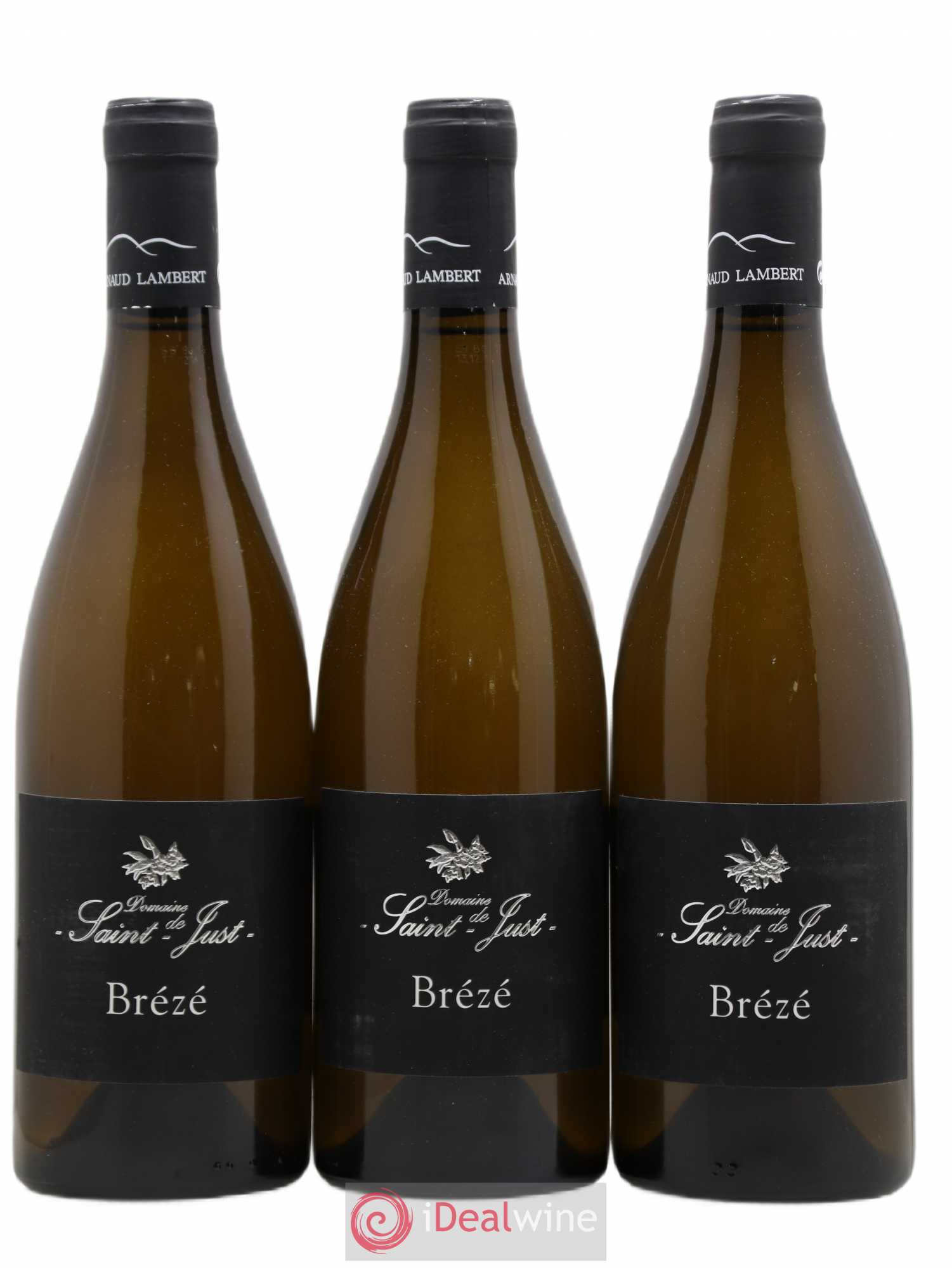 Saumur Brézé Bourguenne Domaine de Saint-Just 2016 - Posten von 3 Flaschen - 0