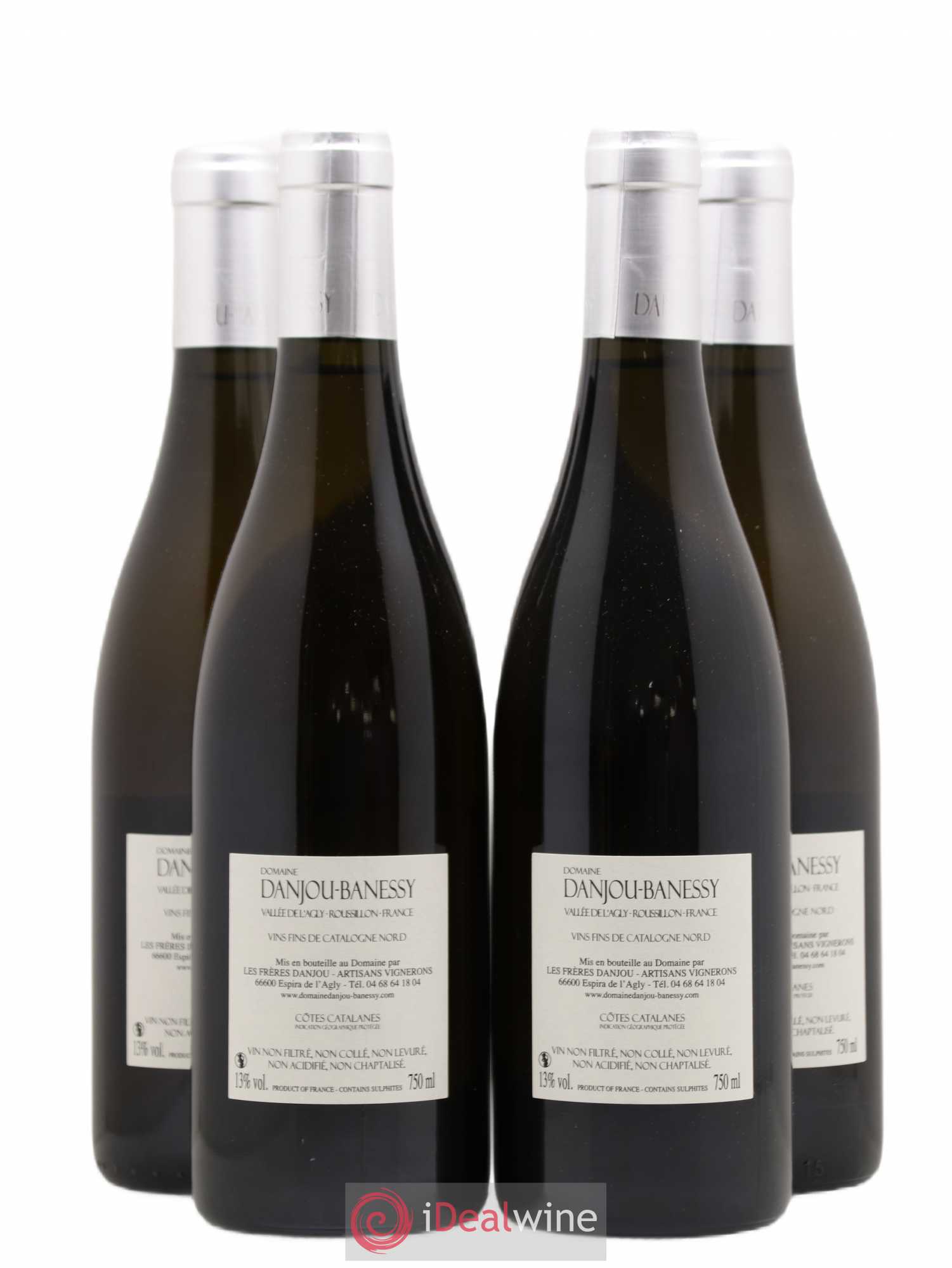 Côtes Catalanes (VDP des Côtes Catalanes) Escounils Danjou Bannessy 2017 - Posten von 4 Flaschen - 1