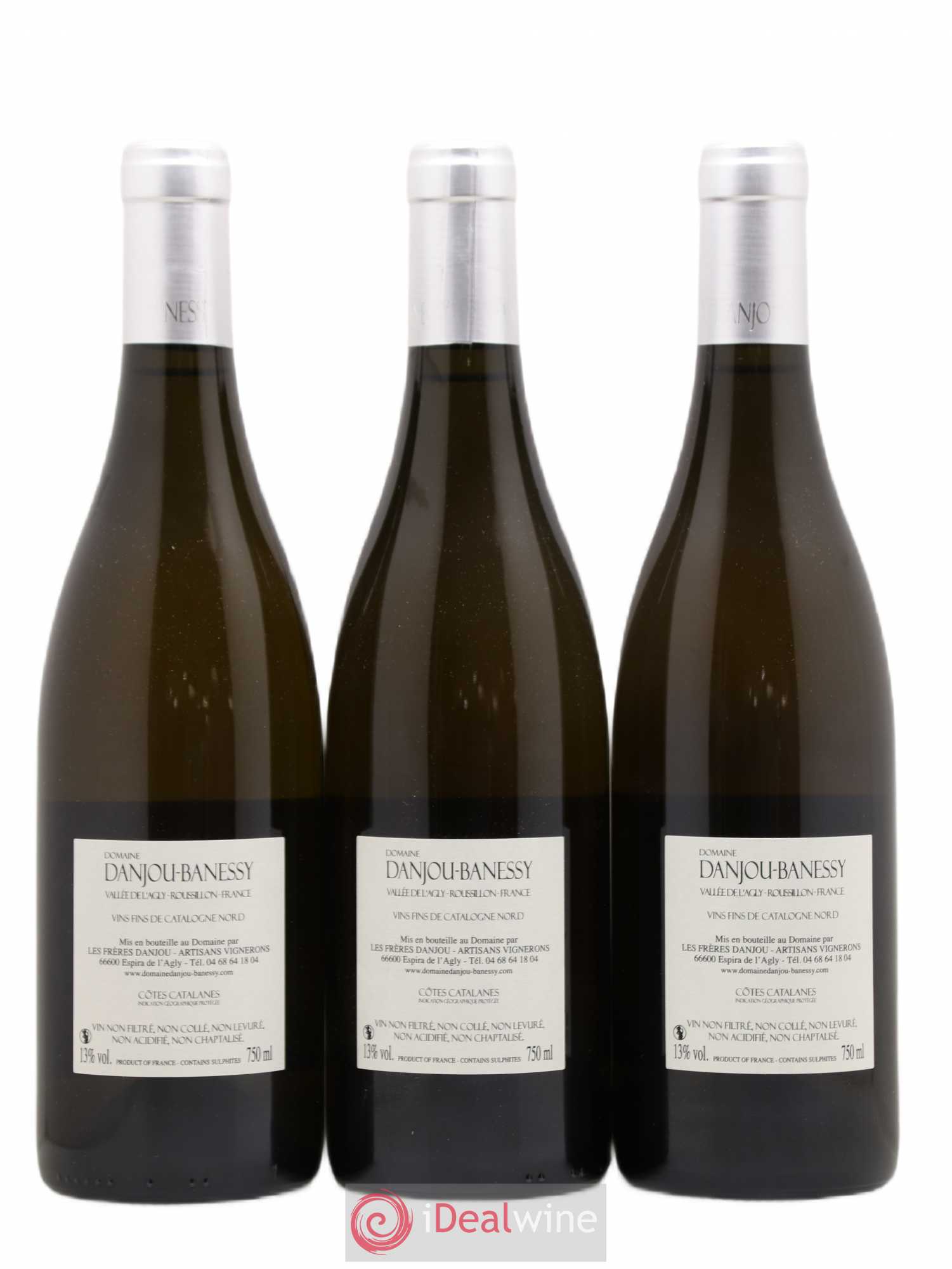 Côtes Catalanes (VDP des Côtes Catalanes) Escounils Danjou Bannessy 2017 - Posten von 3 Flaschen - 1