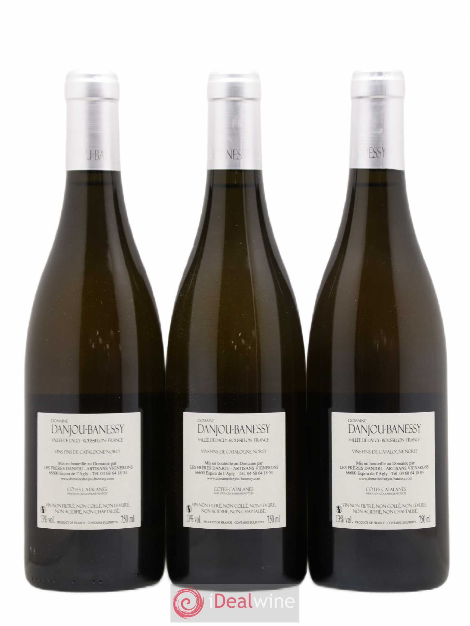 Côtes Catalanes (VDP des Côtes Catalanes) Escounils Danjou Bannessy 2017 - Posten von 3 Flaschen - 1