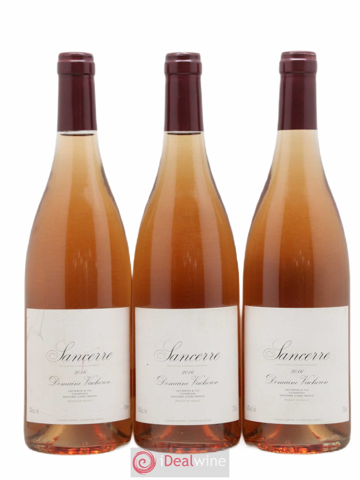 Sancerre Domaine Vacheron et Fils 2016 - Lot de 3 bouteilles - 0