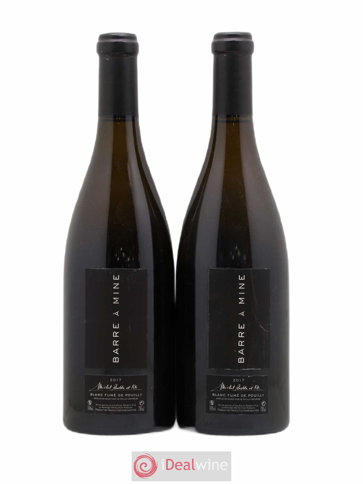 Pouilly-Fumé Barre à Mine Michel Redde & Fils 2017 - Lot de 2 bouteilles - 1