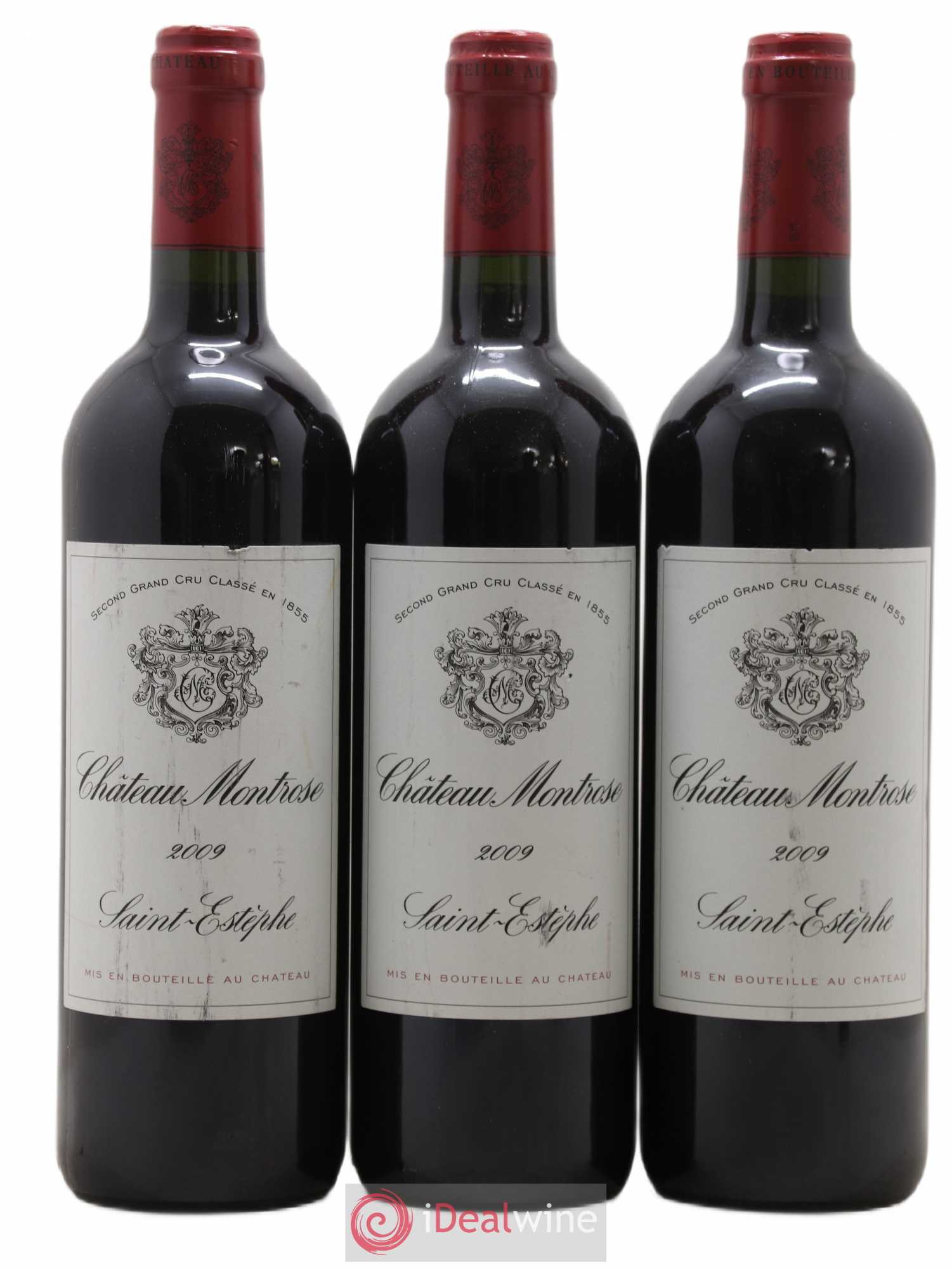 Château Montrose 2ème Grand Cru Classé 2009 - Lot de 3 bouteilles - 0