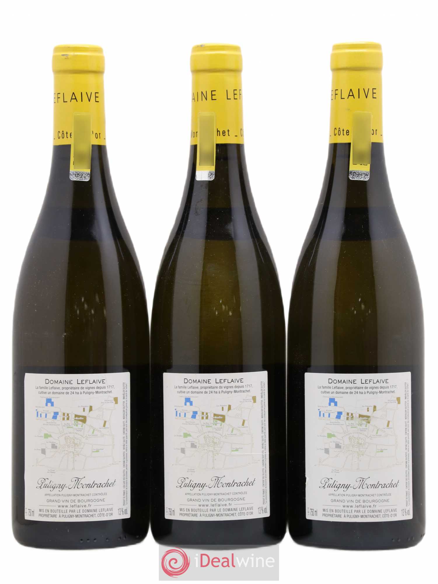 Puligny-Montrachet Leflaive (Domaine) 2015 - Lot de 3 bouteilles - 1