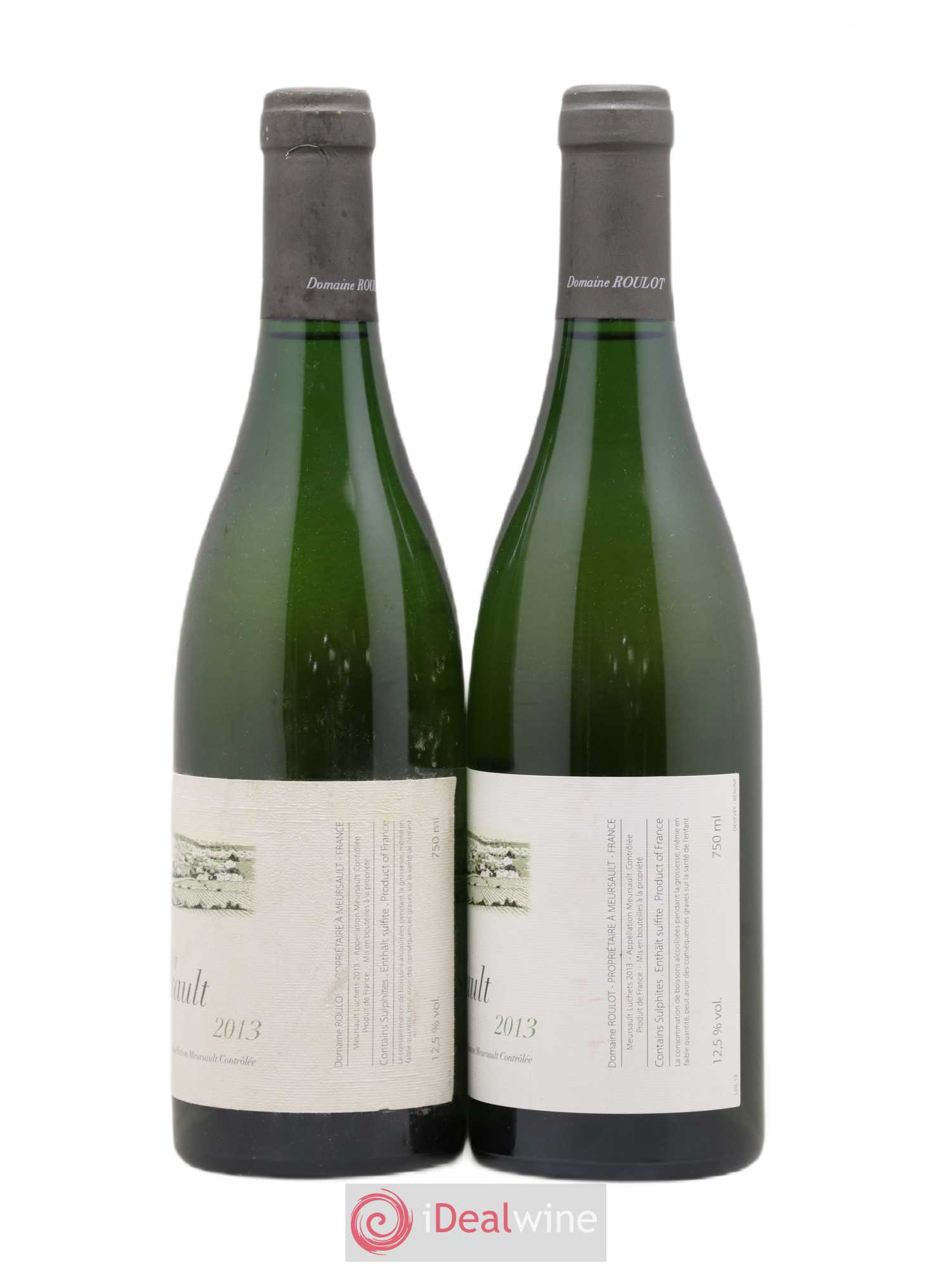 Meursault Luchets Roulot (Domaine) 2013 - Lot de 2 bouteilles - 1