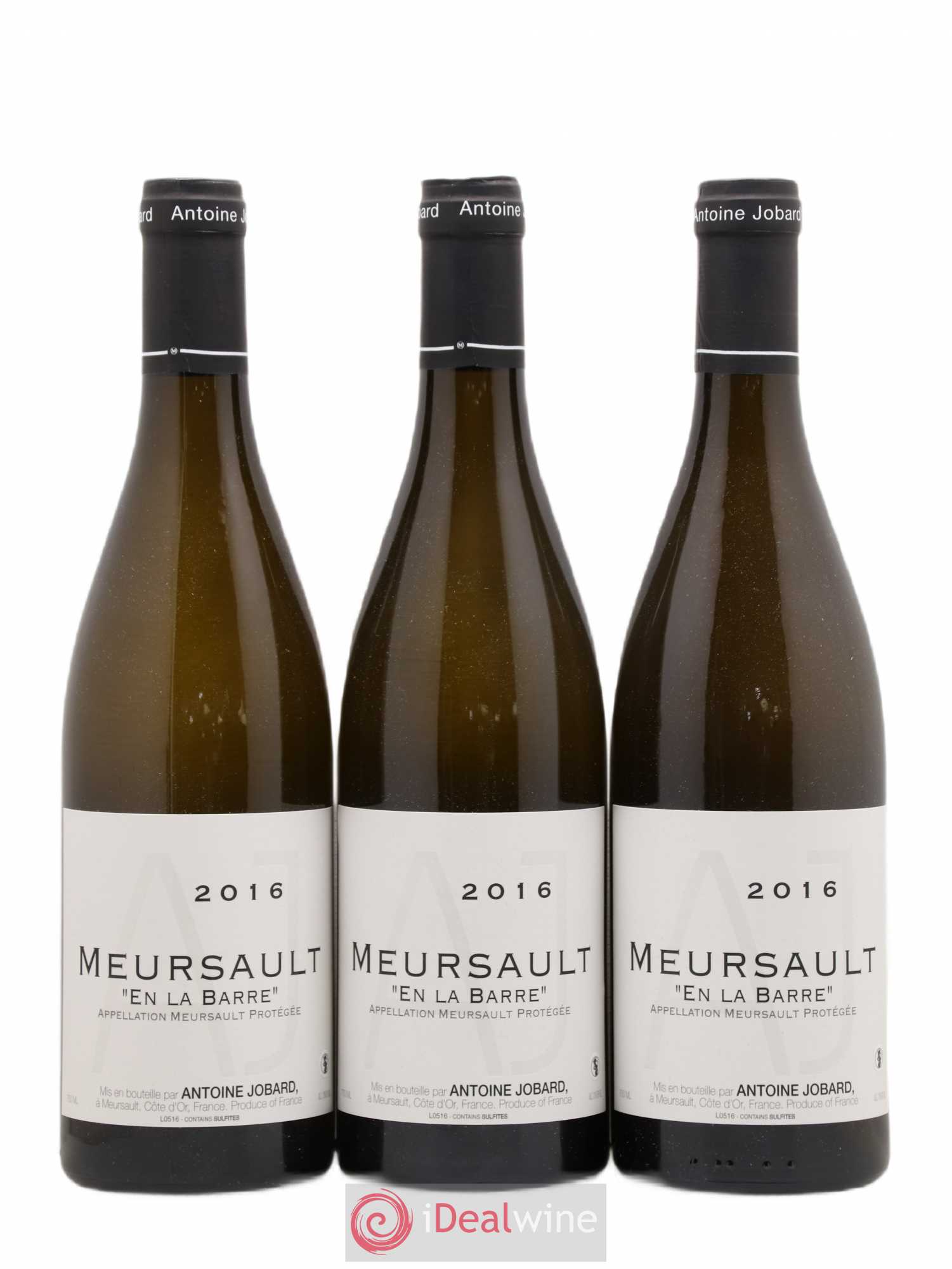 Meursault En la Barre François et Antoine Jobard (Domaine) 2016 - Lot de 3 bouteilles - 0