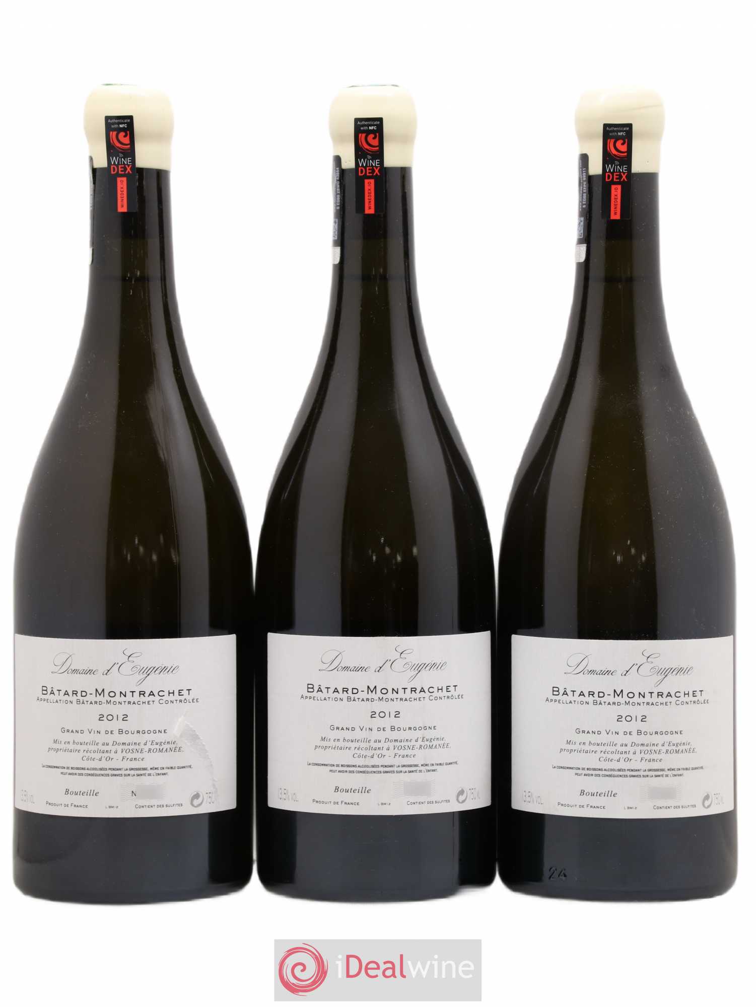 Bâtard-Montrachet Grand Cru Domaine d'Eugénie 2012 - Posten von 3 Flaschen - 1