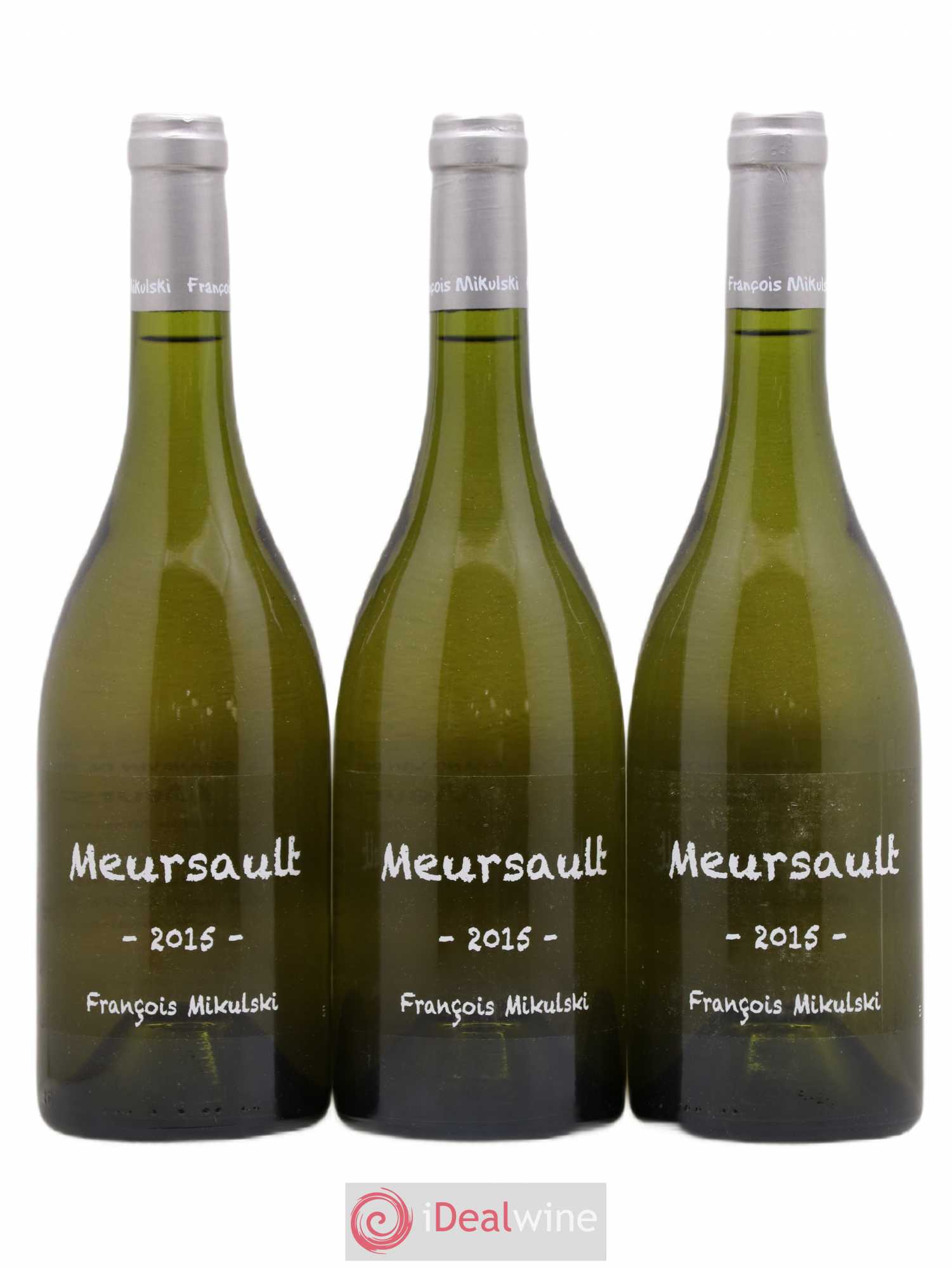 Meursault François Mikulski 2015 - Lot de 3 bouteilles - 0
