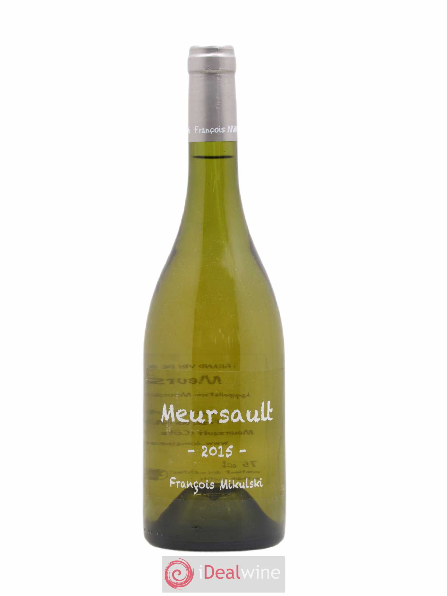 Meursault François Mikulski 2015 - Lot de 1 bouteille - 0