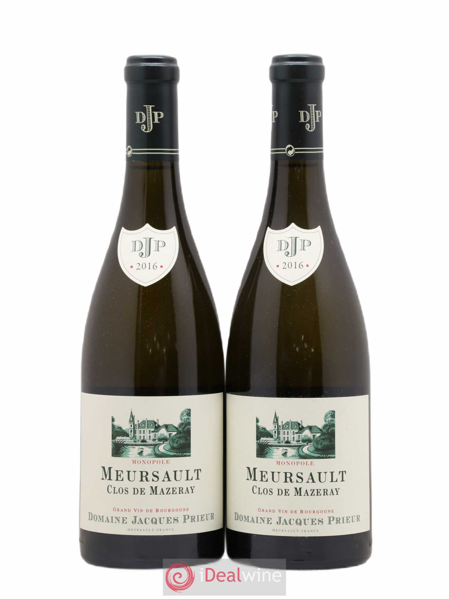 Meursault Clos de Mazeray Monopole Jacques Prieur (Domaine) 2016 - Lot de 2 bouteilles - 0