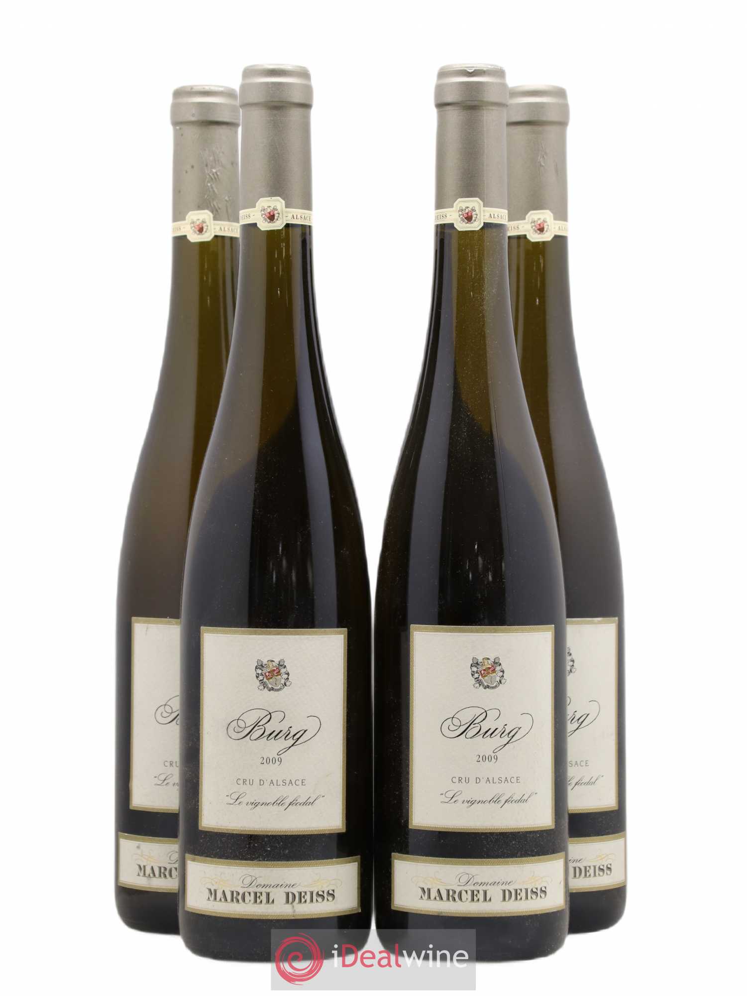 Alsace Burg Marcel Deiss (Domaine) 2009 - Lot de 4 bouteilles - 0