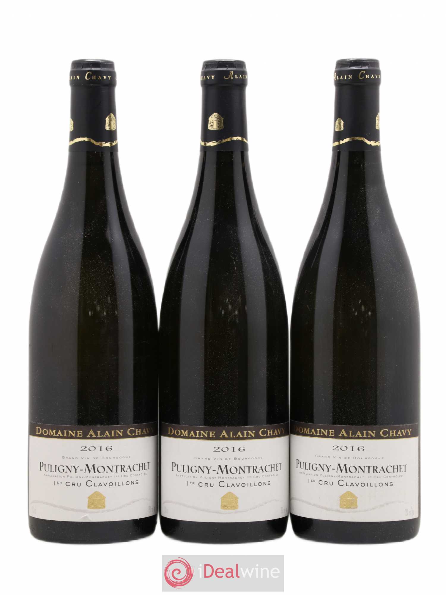Puligny-Montrachet 1er Cru Clavoillons Alain Chavy 2016 - Posten von 3 Flaschen - 0