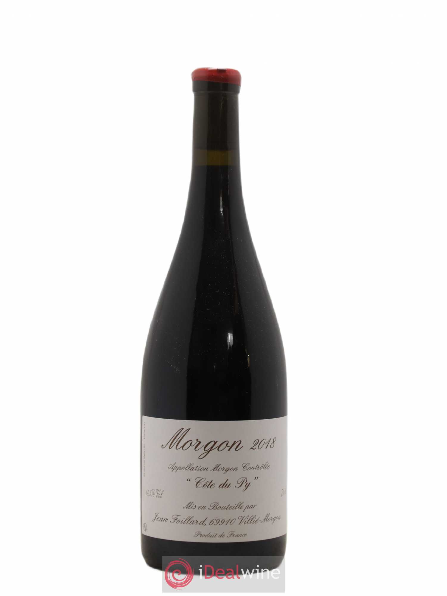 Morgon Côte du Py Jean Foillard 2018 - Lot de 1 bouteille - 0