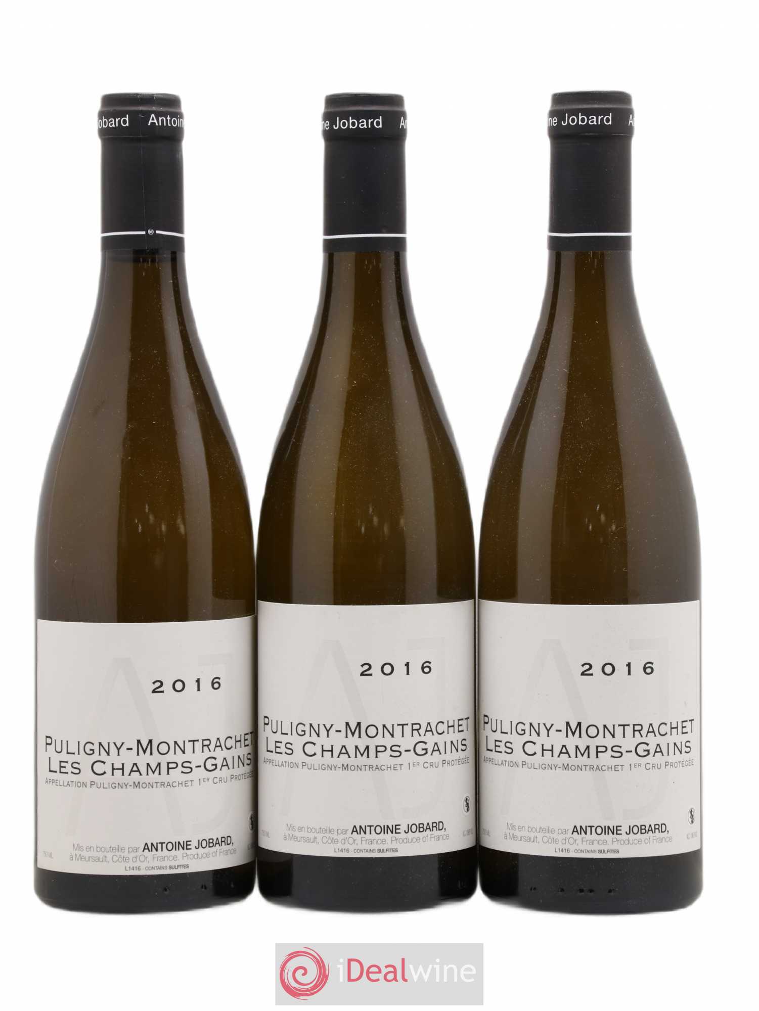 Puligny-Montrachet 1er Cru Champs Gain François et Antoine Jobard (Domaine) 2016 - Lot de 3 bouteilles - 0