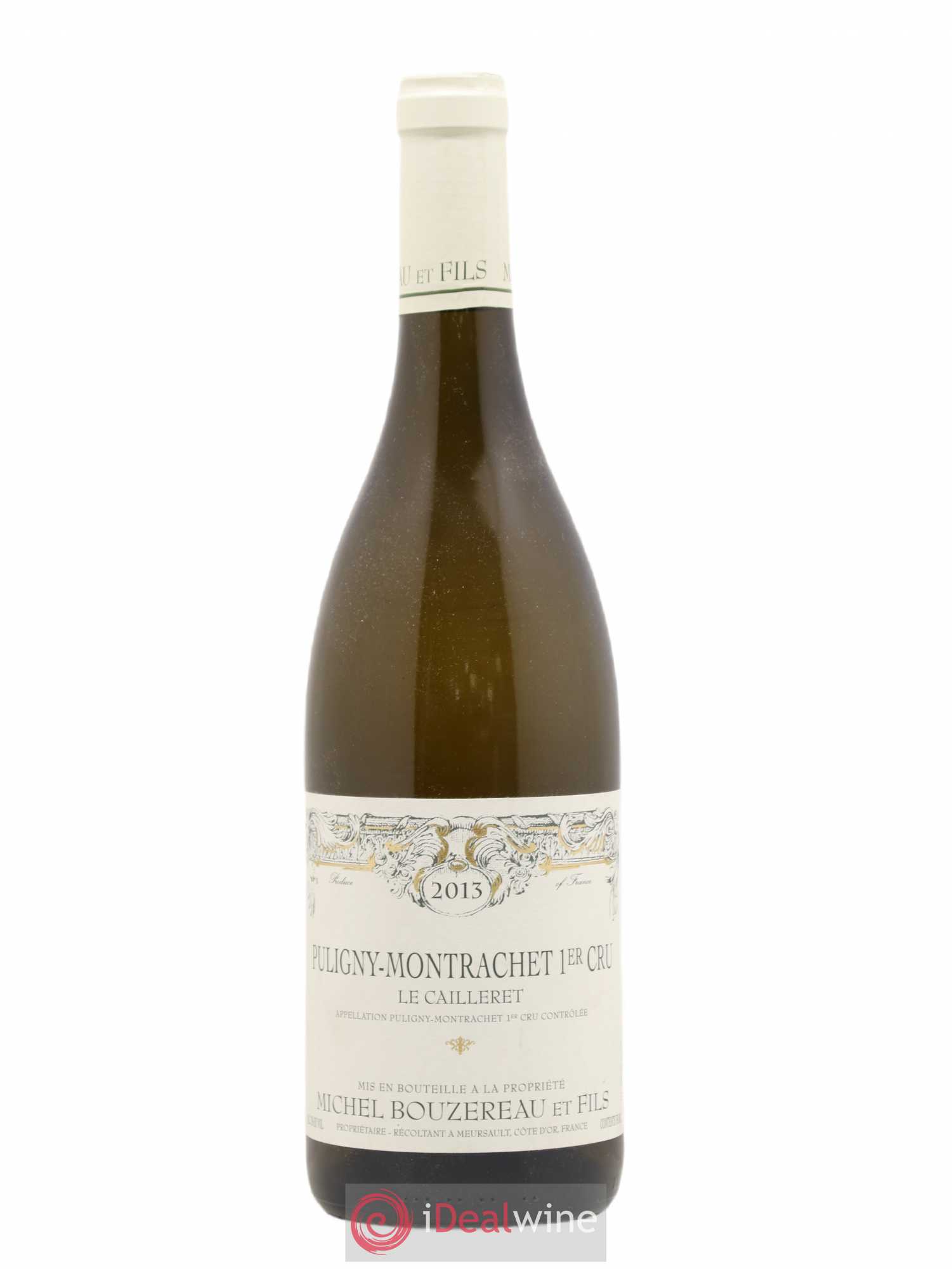 Puligny-Montrachet 1er Cru Le Cailleret Michel Bouzereau et Fils (Domaine) 2013 - Lot de 1 bouteille - 0