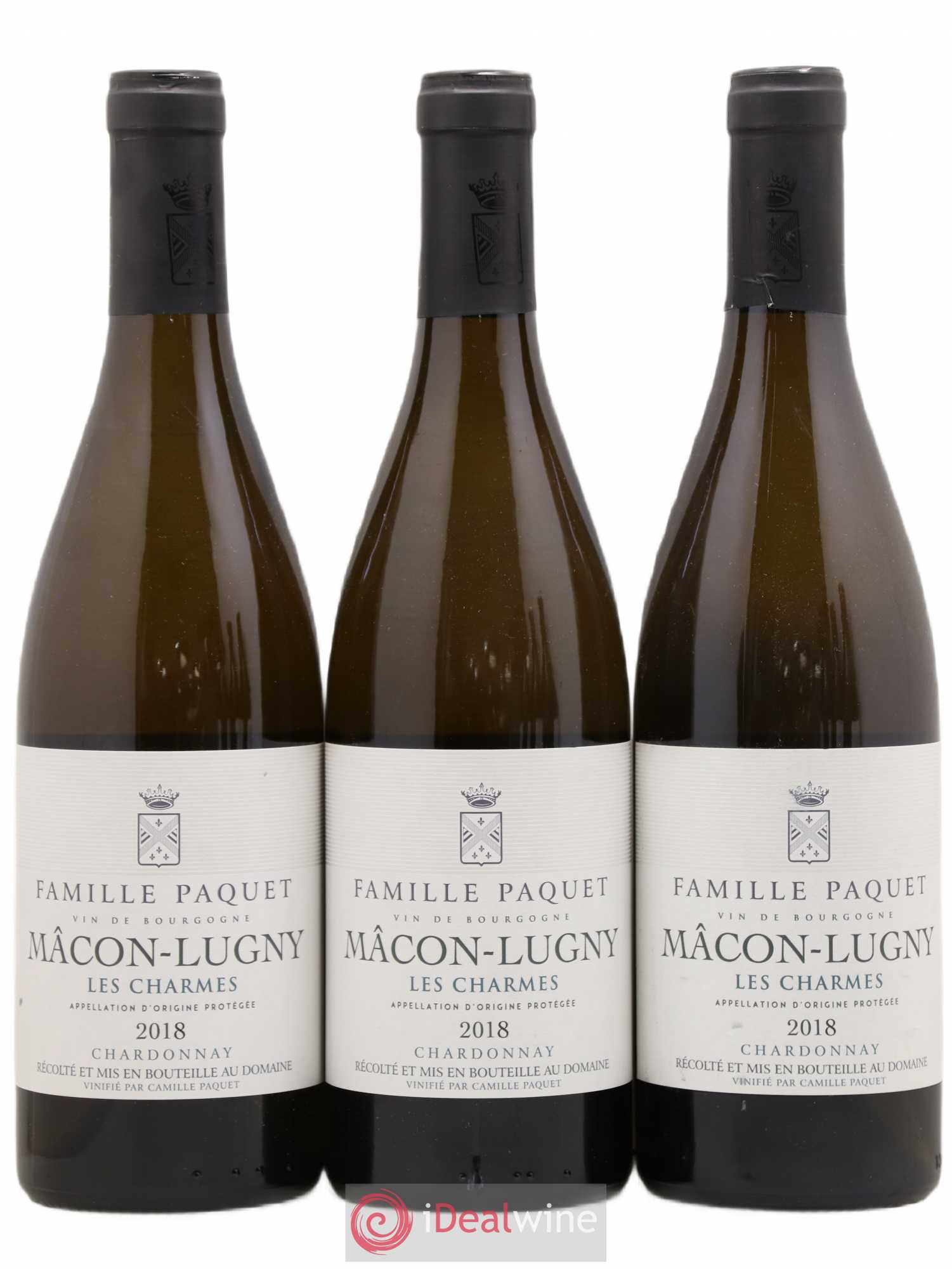 Mâcon Lugny Paquet Les Charmes 2018 - Posten von 6 Flaschen - 1