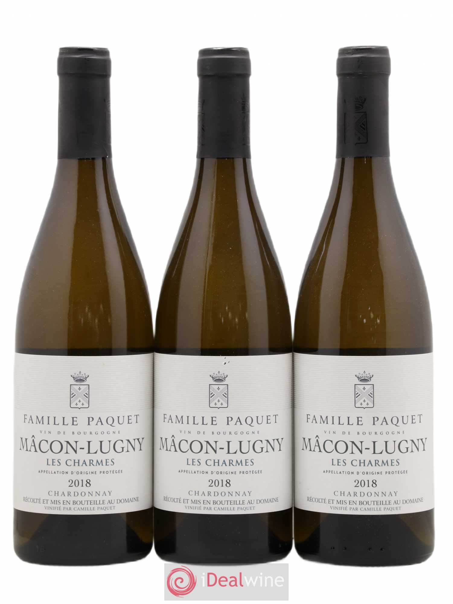 Mâcon Lugny Paquet Les Charmes 2018 - Posten von 3 Flaschen - 0