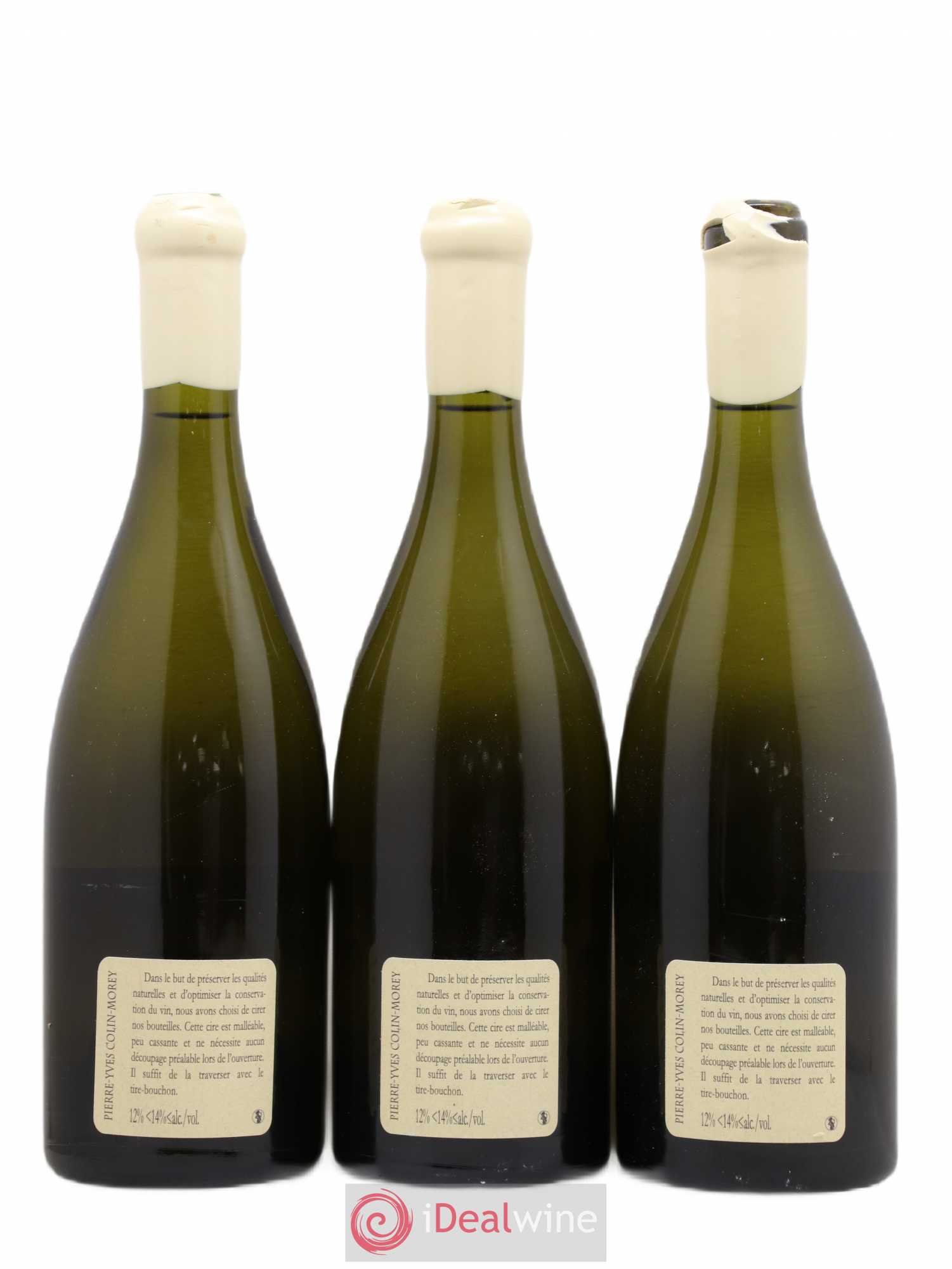 Chassagne-Montrachet 1er Cru Les Caillerets Pierre-Yves Colin Morey 2015 - Lot de 3 bouteilles - 1