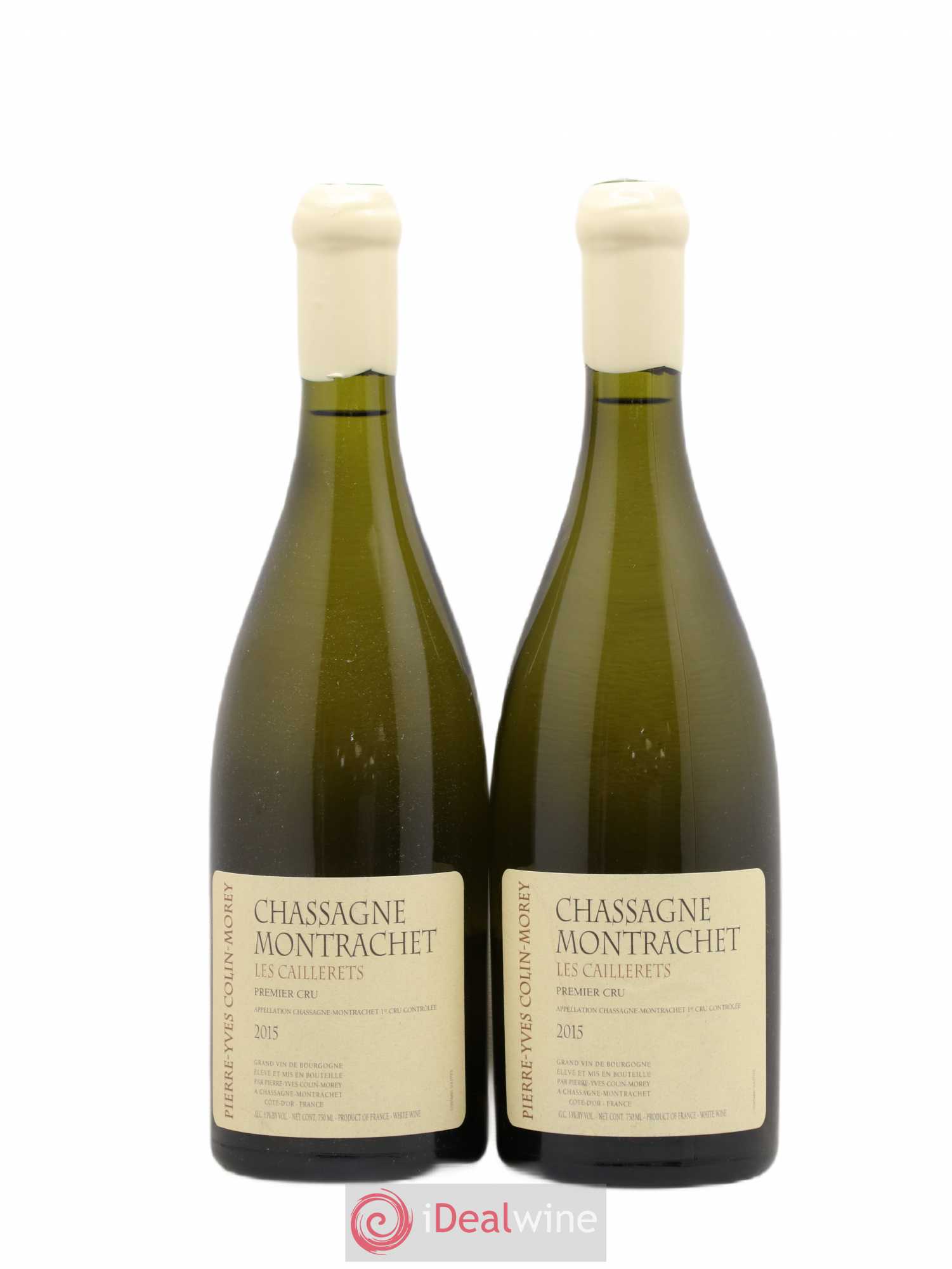 Chassagne-Montrachet 1er Cru Les Caillerets Pierre-Yves Colin Morey 2015 - Lot de 2 bouteilles - 0