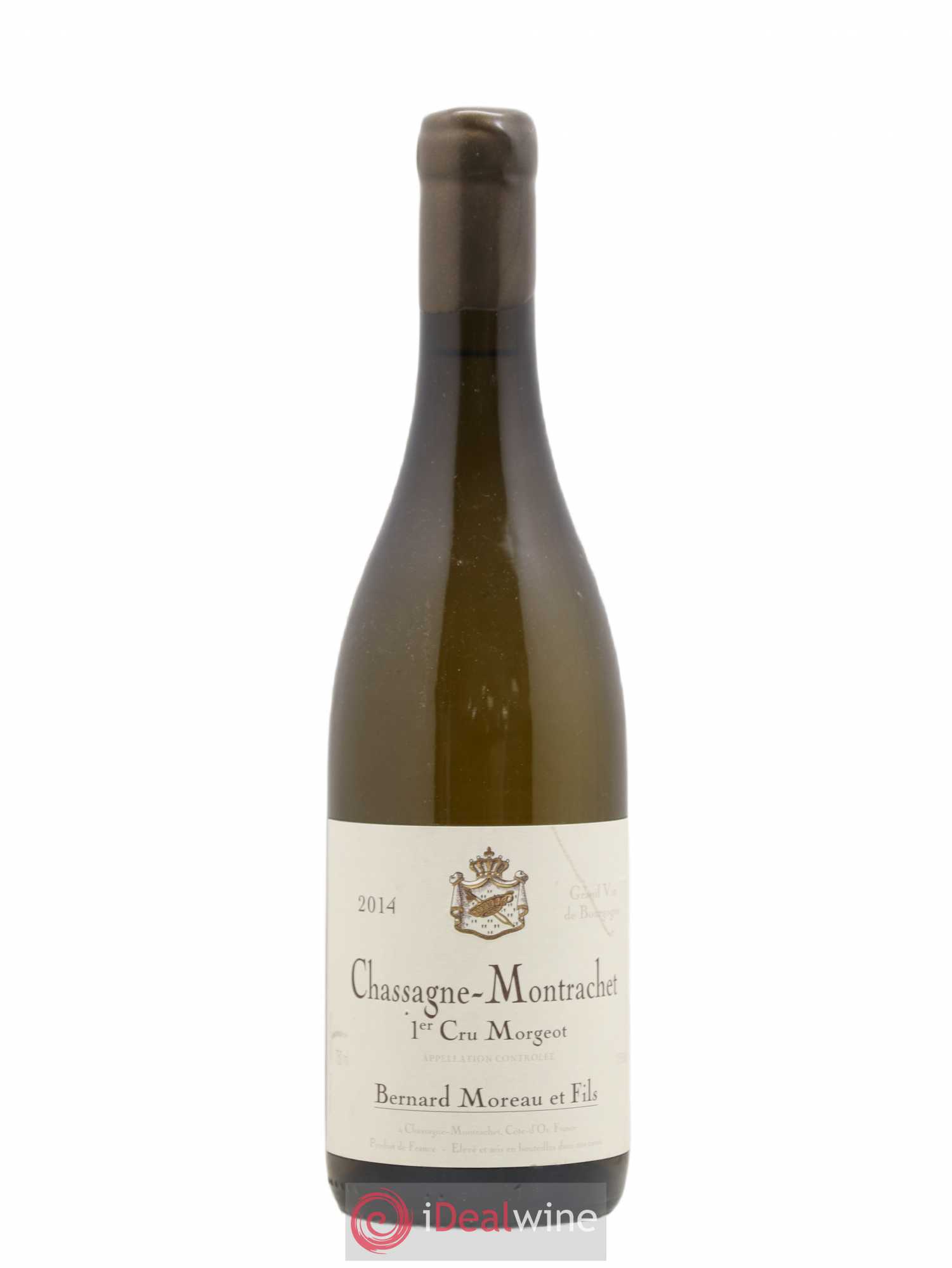 Chassagne-Montrachet 1er Cru Morgeot Bernard Moreau 2014 - Posten von 1 Flasche - 0