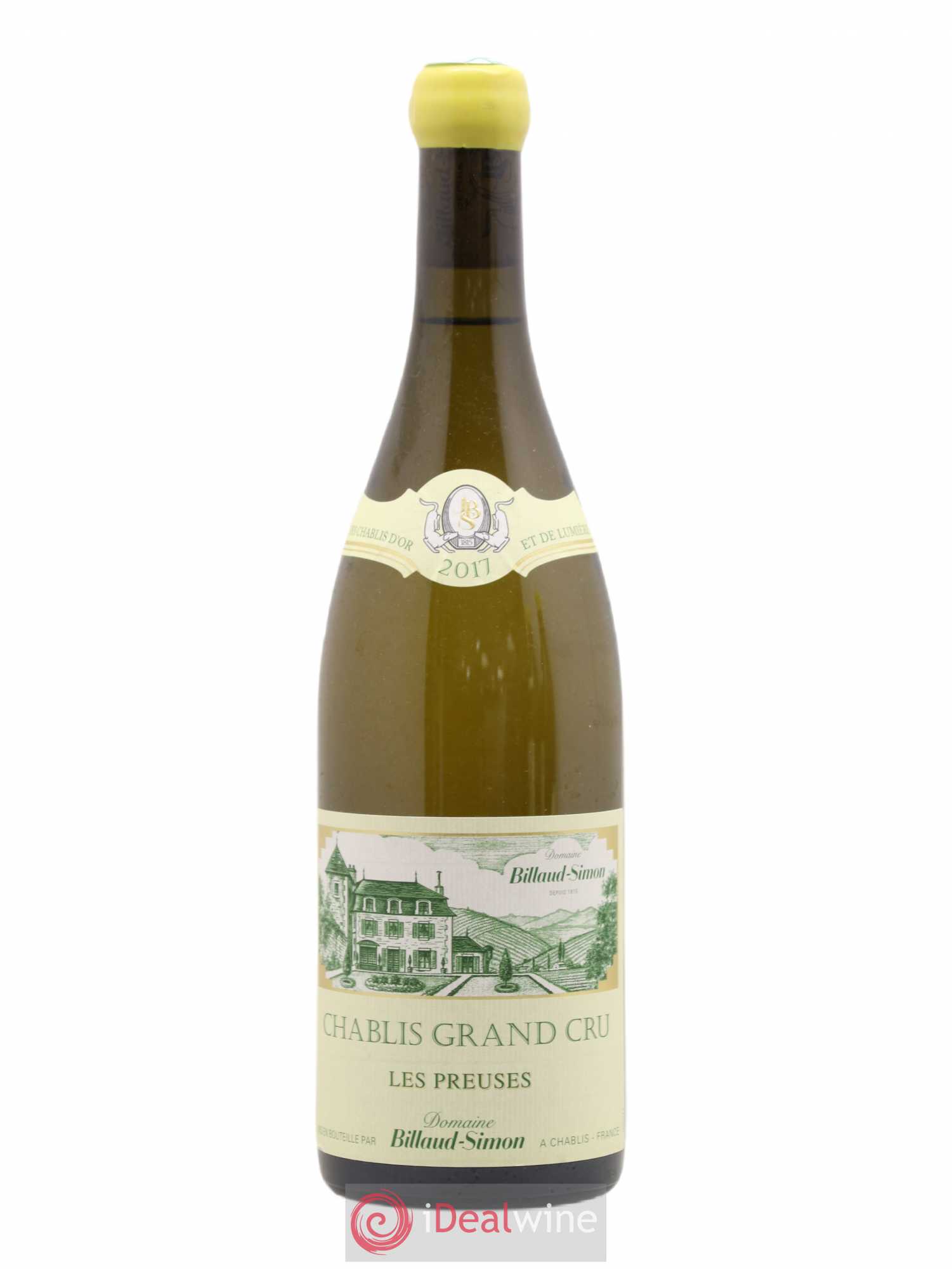 Chablis Grand Cru Les Preuses Billaud-Simon (Domaine) 2017 - Lot de 1 bouteille - 0