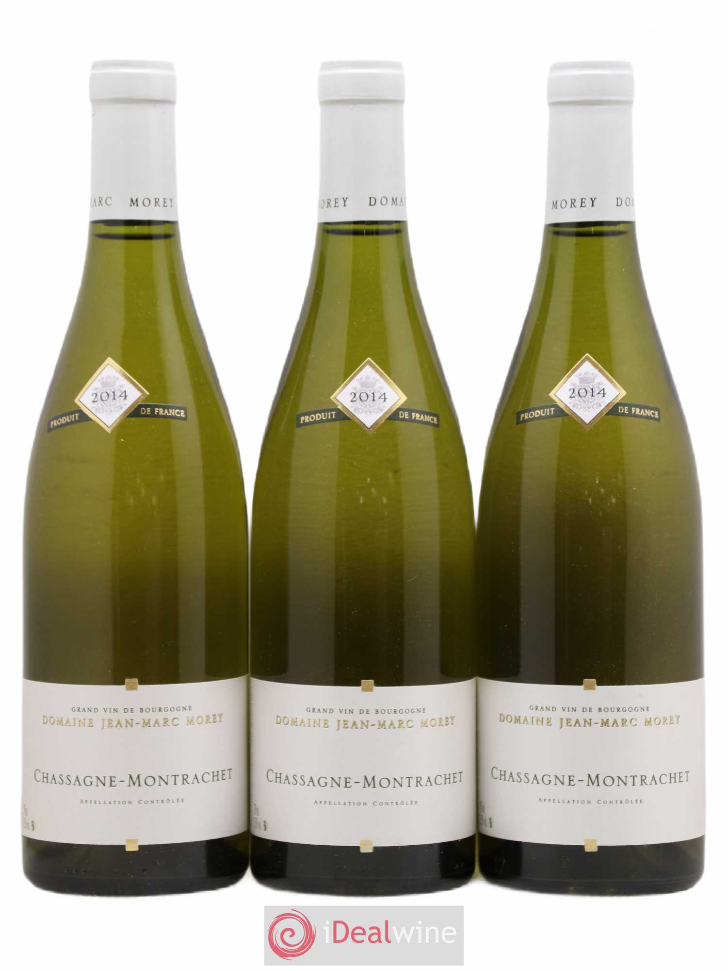 Chassagne-Montrachet J.M Morey 2014 - Lot de 3 bouteilles - 0