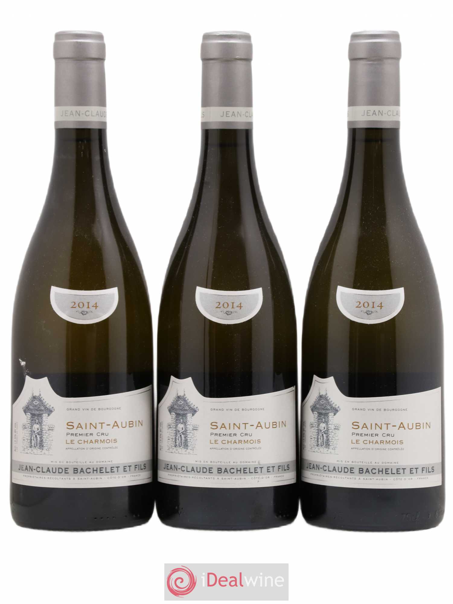 Saint-Aubin 1er Cru Le Charmois Jean-Claude Bachelet (Domaine) 2014 - Lot de 3 bouteilles - 0