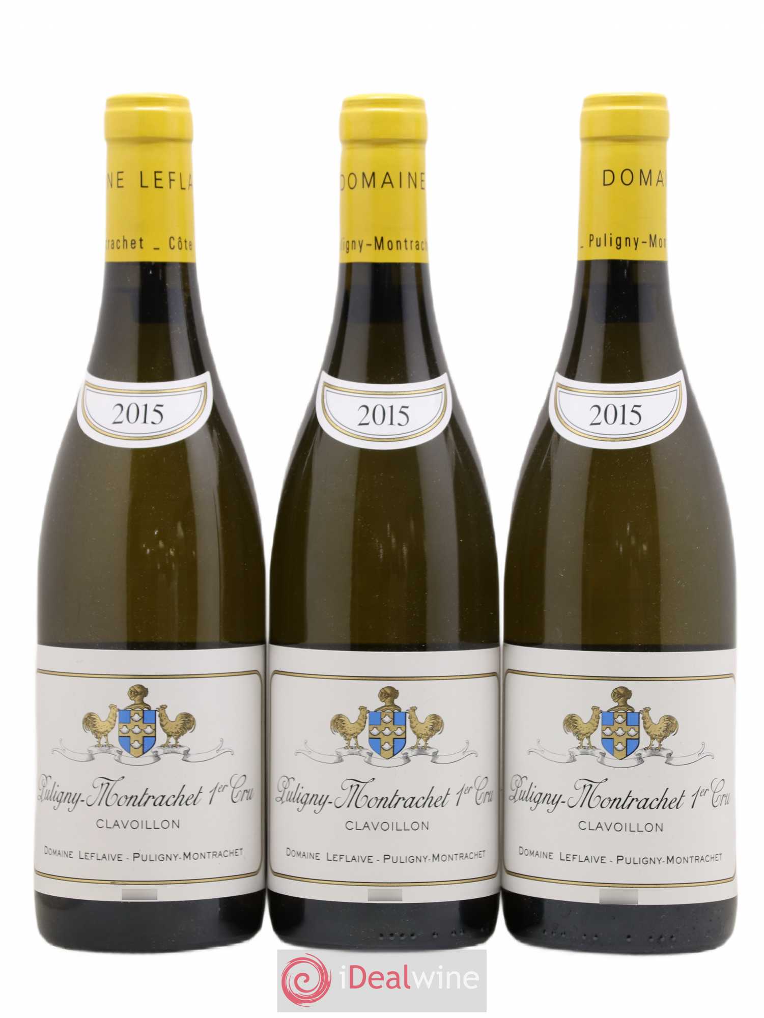 Puligny-Montrachet 1er Cru Clavoillon Leflaive (Domaine) 2015 - Lot de 3 bouteilles - 0