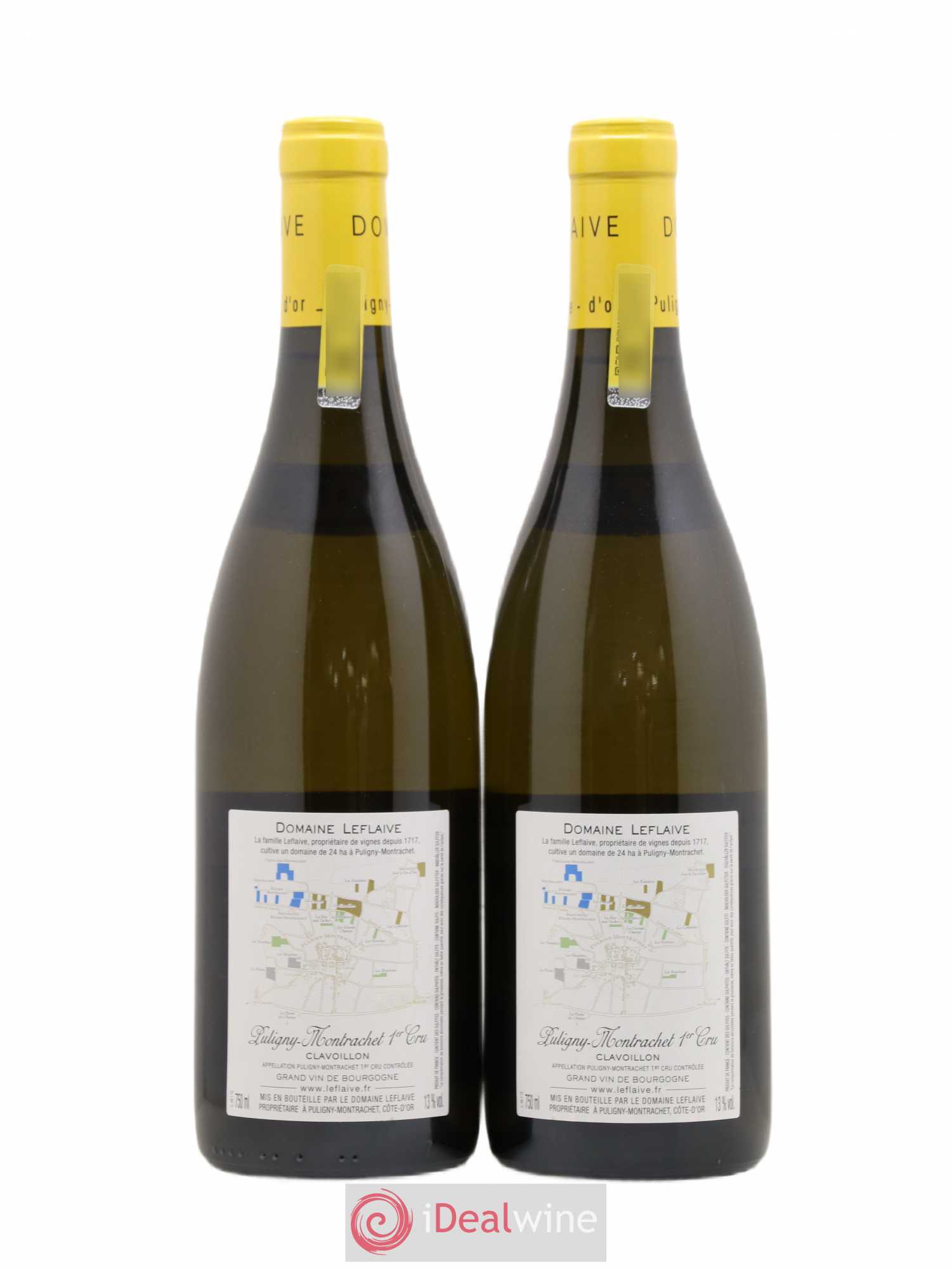 Puligny-Montrachet 1er Cru Clavoillon Leflaive (Domaine) 2015 - Lot de 2 bouteilles - 1