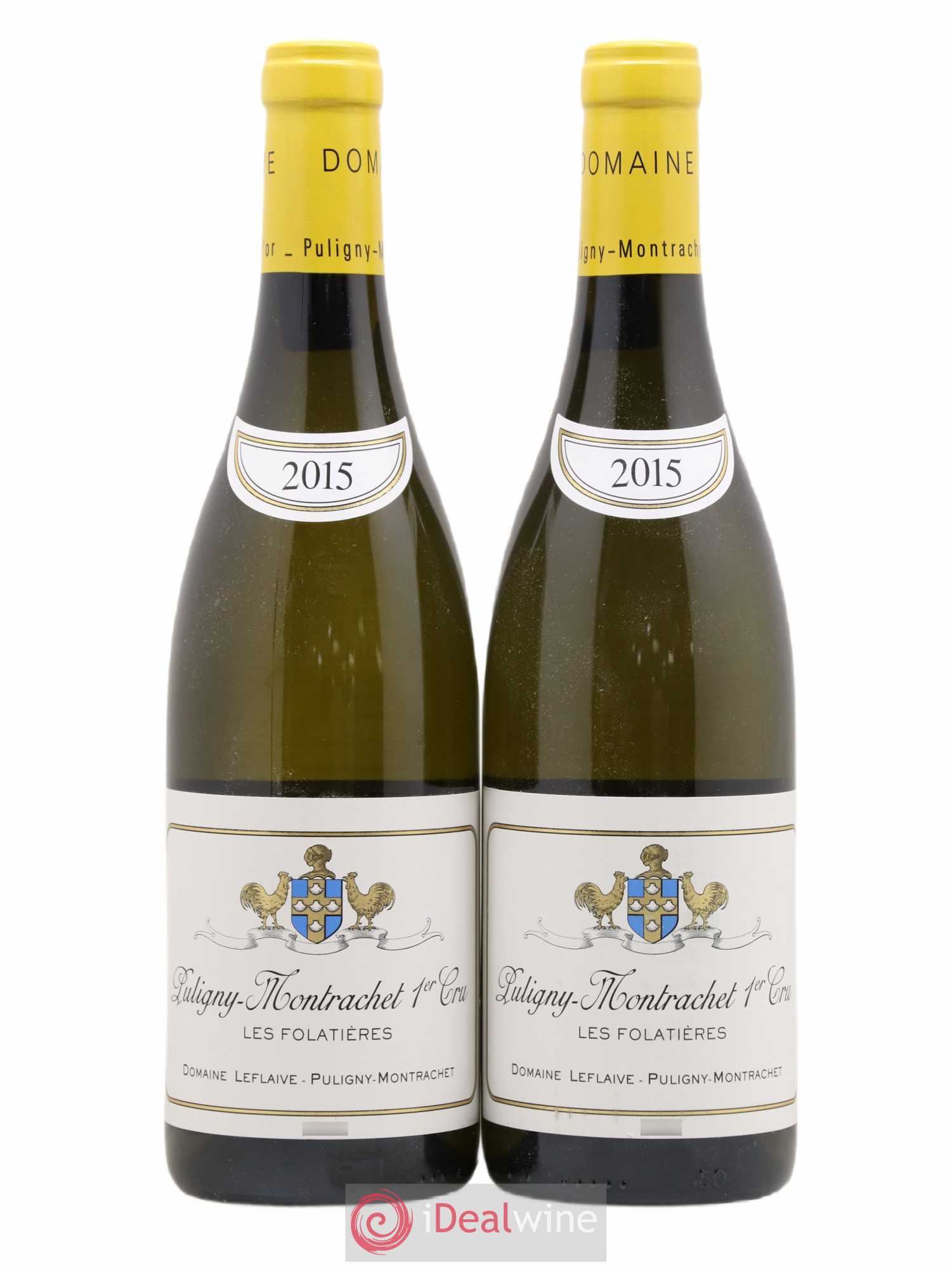 Puligny-Montrachet 1er Cru Les Folatières Leflaive (Domaine) 2015 - Lot de 2 bouteilles - 0