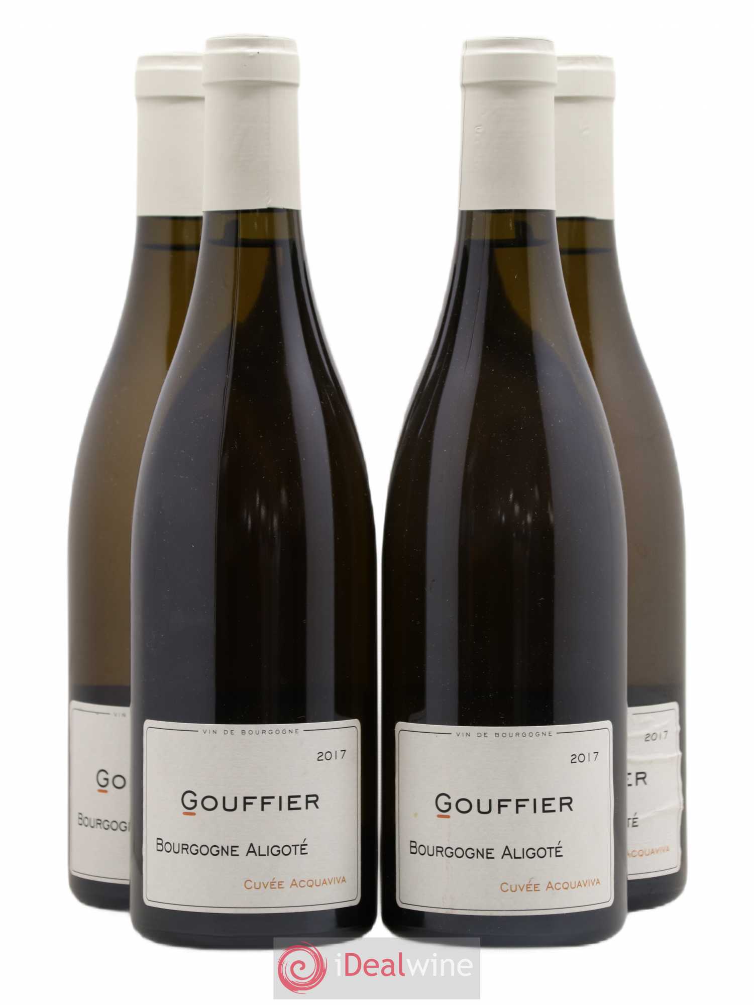 Bourgogne Aligoté Acquaviva Gouffier 2017 - Posten von 4 Flaschen - 0
