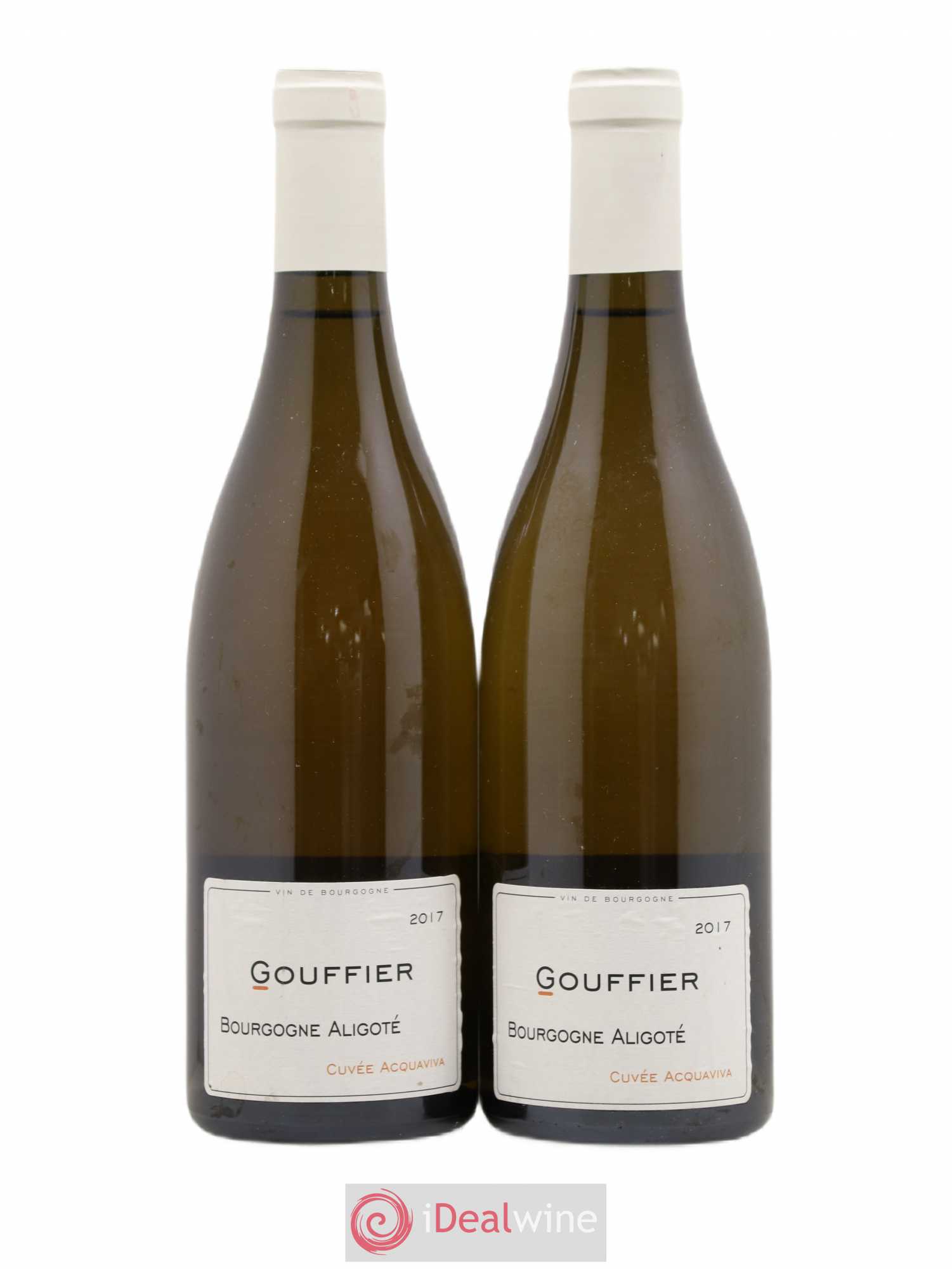 Bourgogne Aligoté Acquaviva Gouffier 2017 - Posten von 2 Flaschen - 0