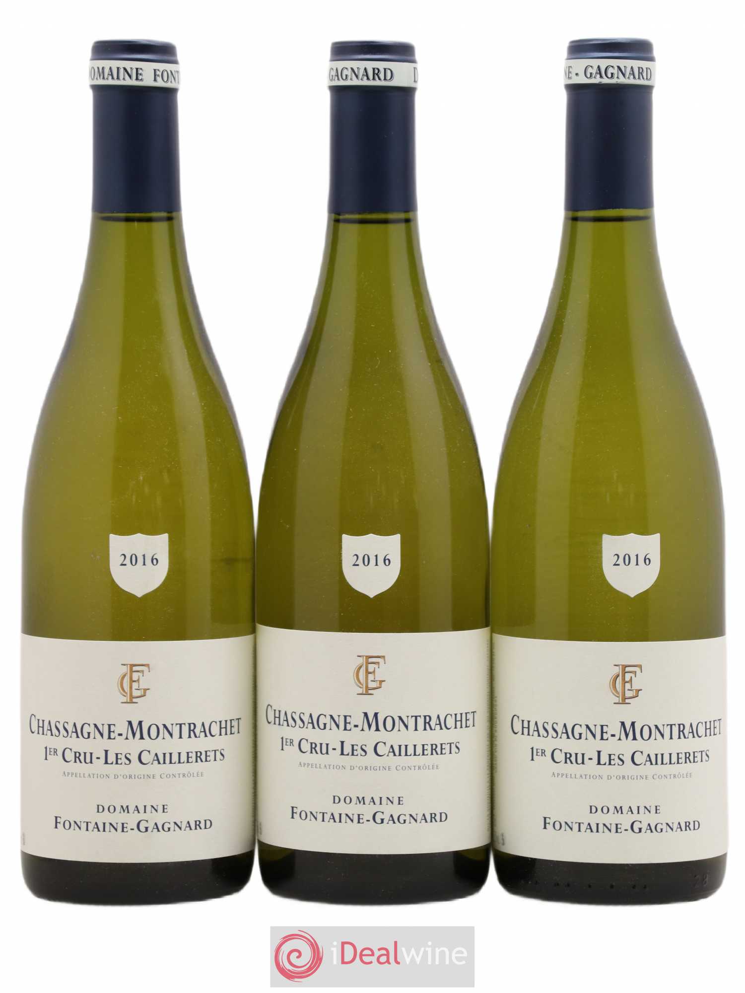 Chassagne-Montrachet 1er Cru Les Caillerets Fontaine-Gagnard 2016 - Posten von 3 Flaschen - 0