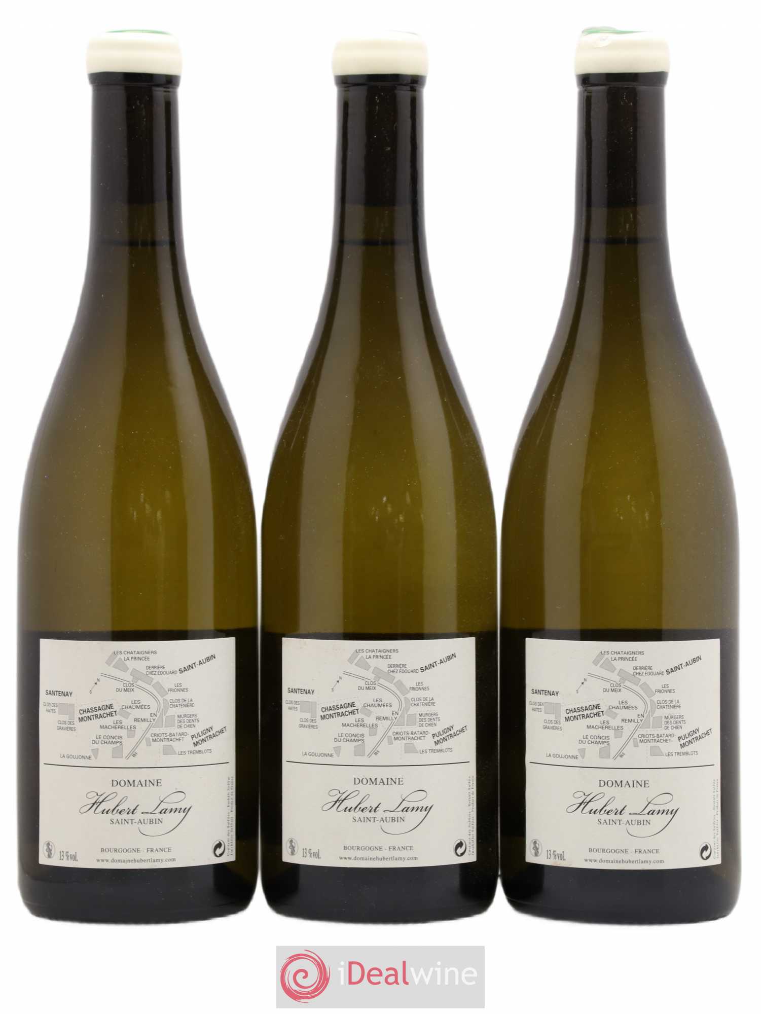Puligny-Montrachet Les Tremblots Vieilles Vignes Hubert Lamy 2016 - Lot de 3 bouteilles - 1