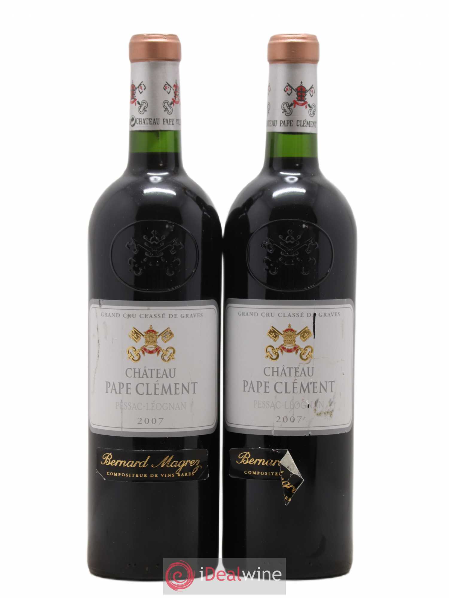 Château Pape Clément Cru Classé de Graves 2007 - Lot de 2 bouteilles - 0