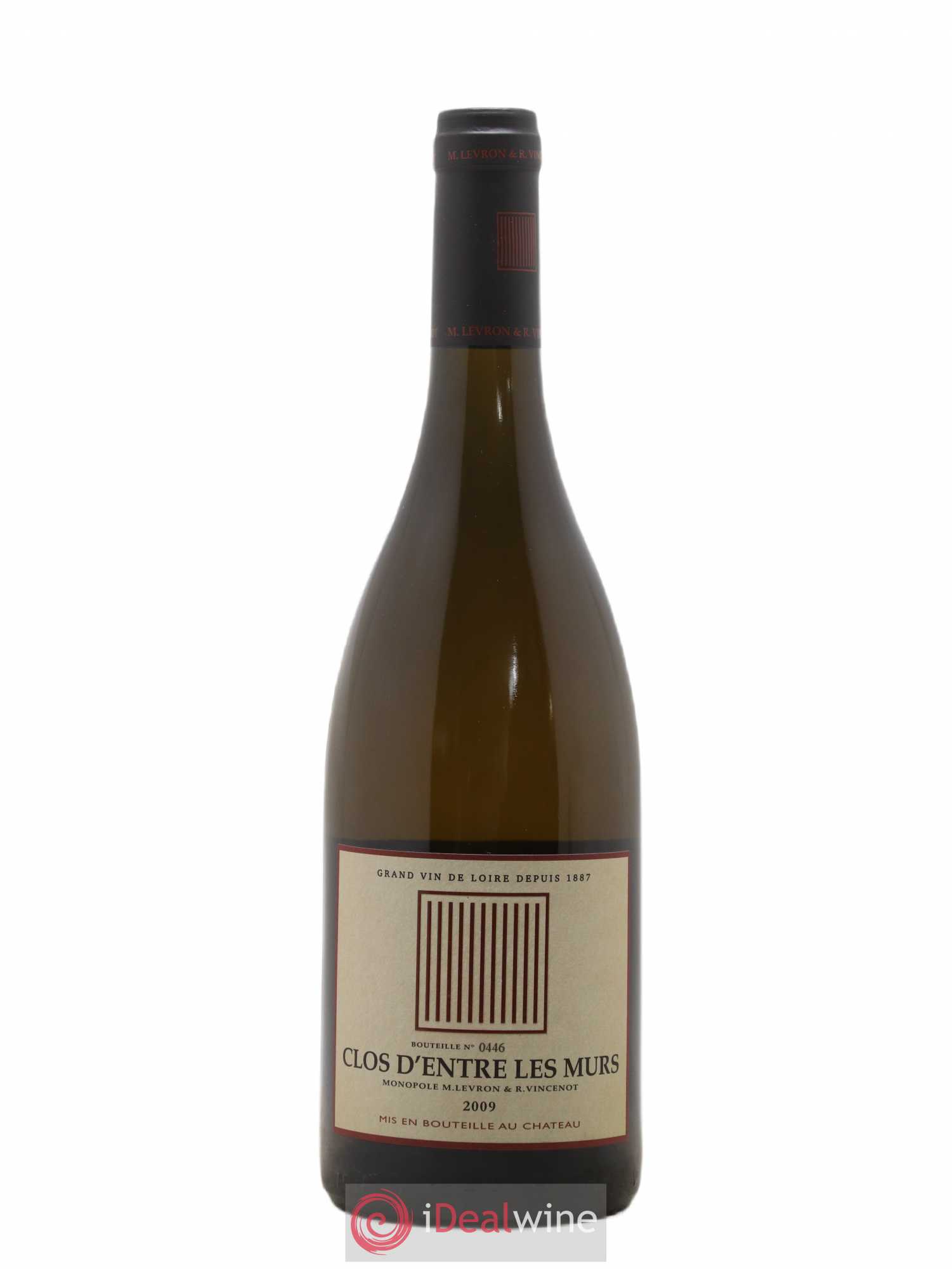 Saumur Clos d'Entre Les Murs Château de Parnay 2009 - Posten von 1 Flasche - 0