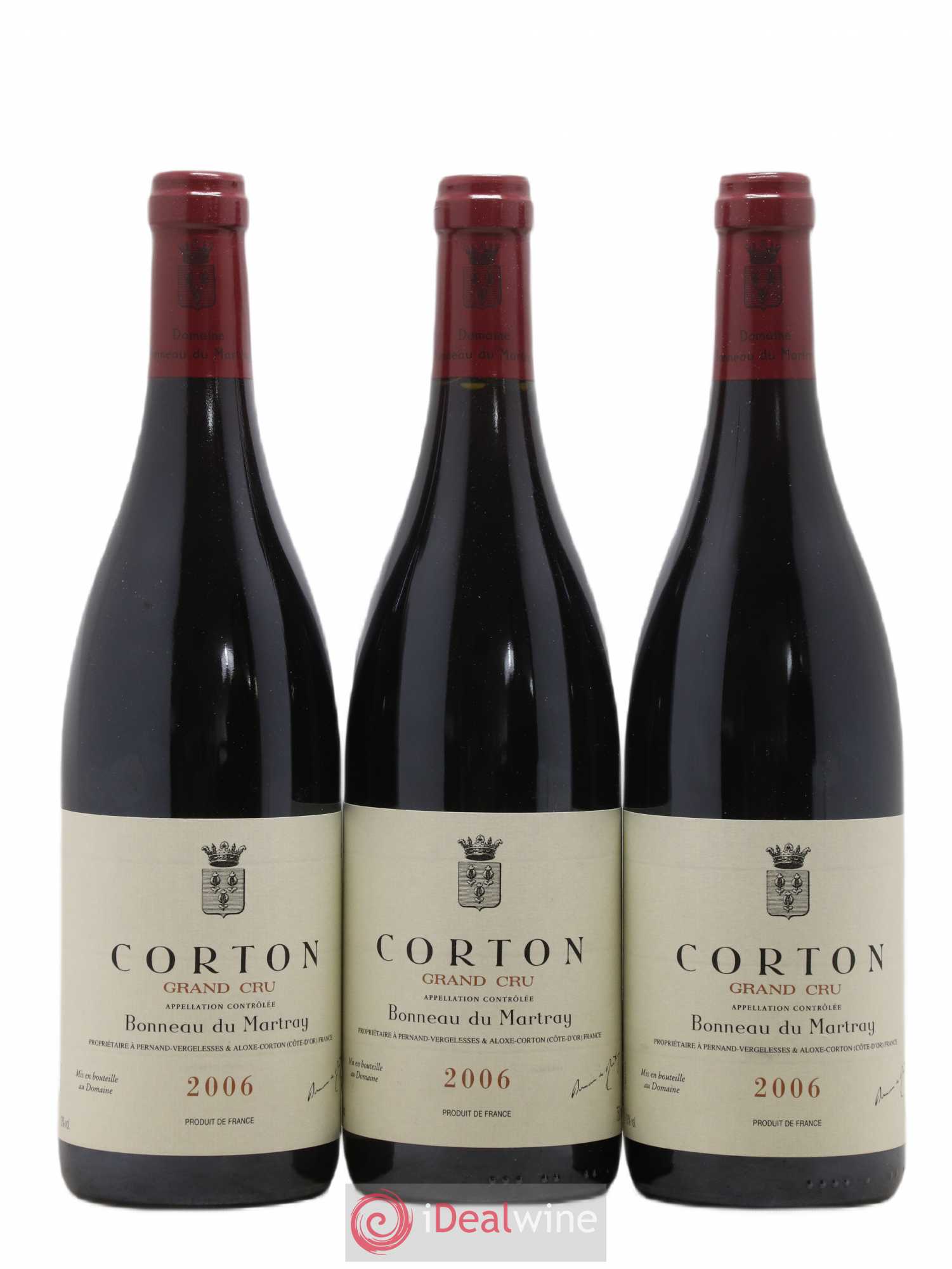 Corton Grand Cru Bonneau du Martray (Domaine) 2006 - Lot de 6 bouteilles - 1
