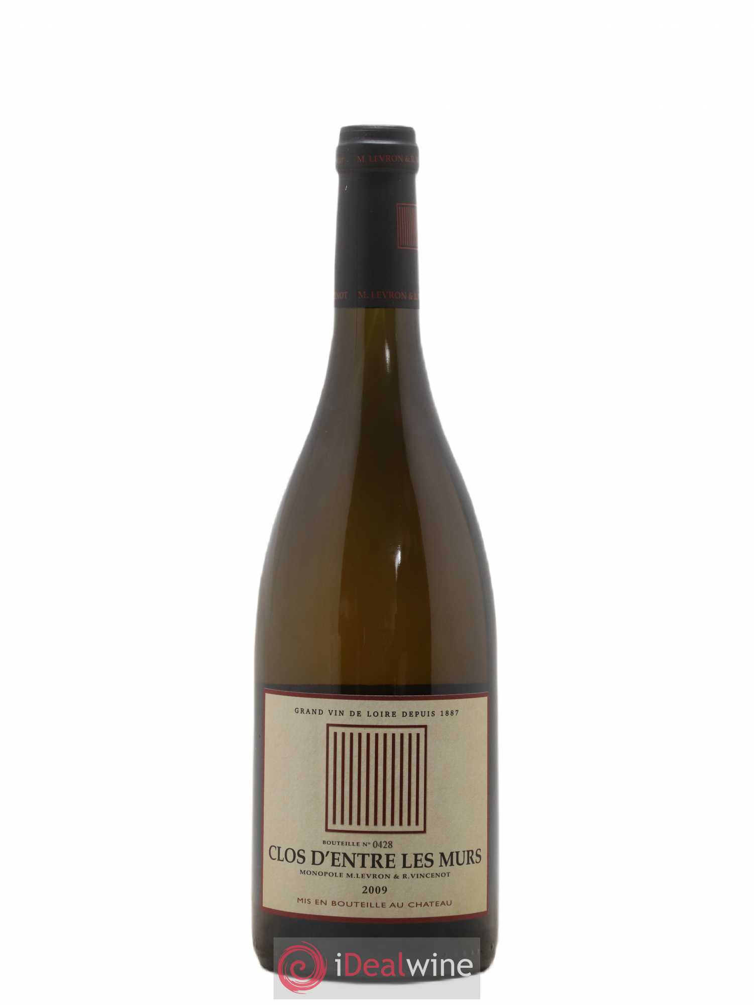 Saumur Clos d'Entre Les Murs Château de Parnay 2009 - Posten von 1 Flasche - 0